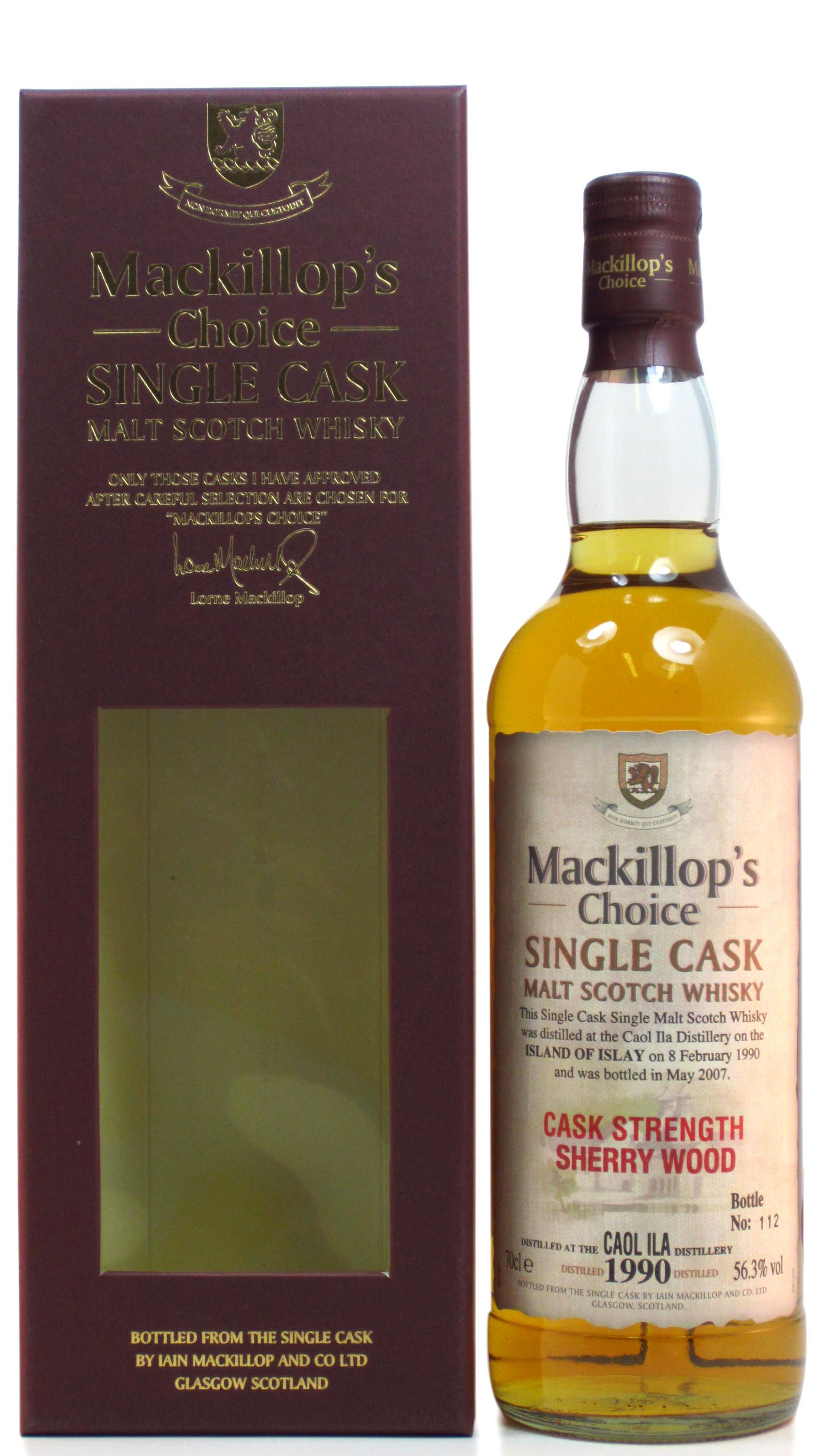 Caol Ila Mackillop's Choice Single Malt Scotch Whisky