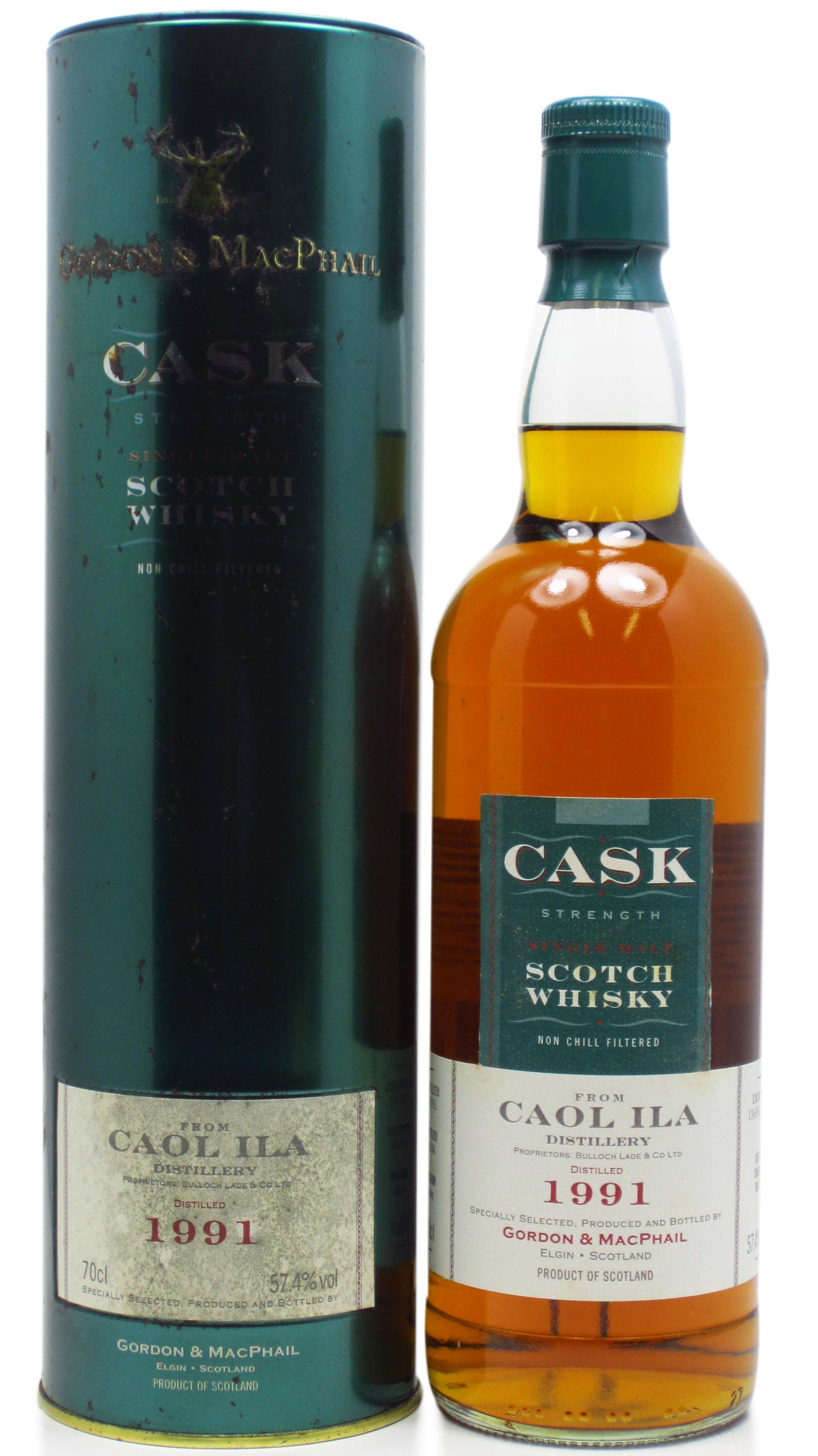 Caol Ila Gordon & MacPhail Cask Strength Single Malt Scotch Whisky