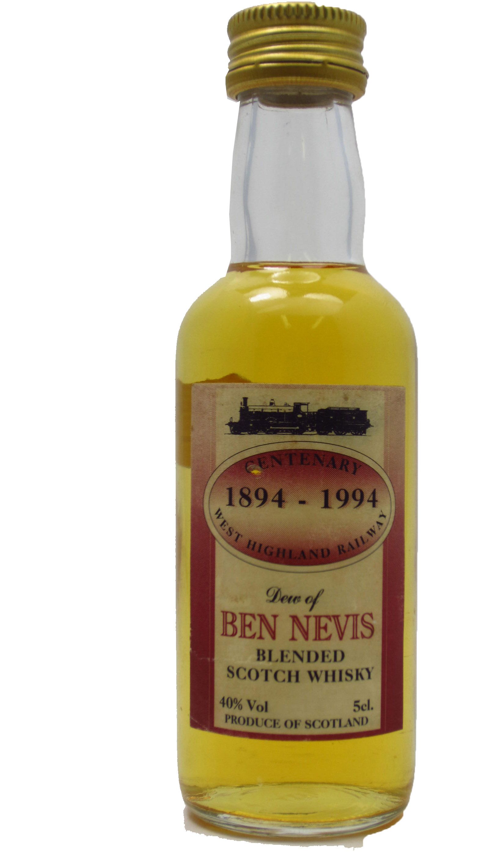 Ben Nevis Dew Of Ben Nevis Blended Scotch Whisky Miniature