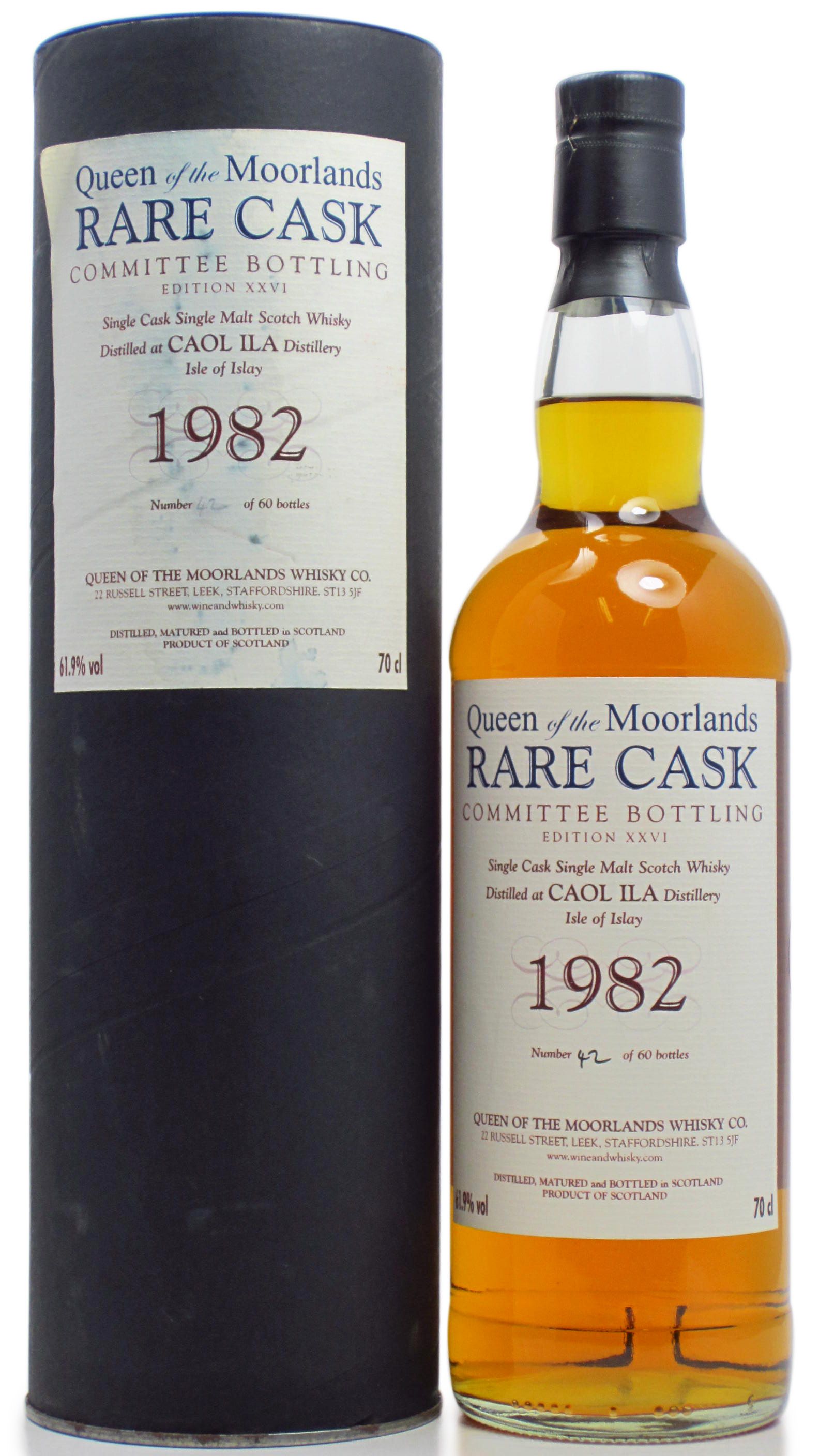 Caol Ila Rare Cask The Queen of the Moorlands Whisky
