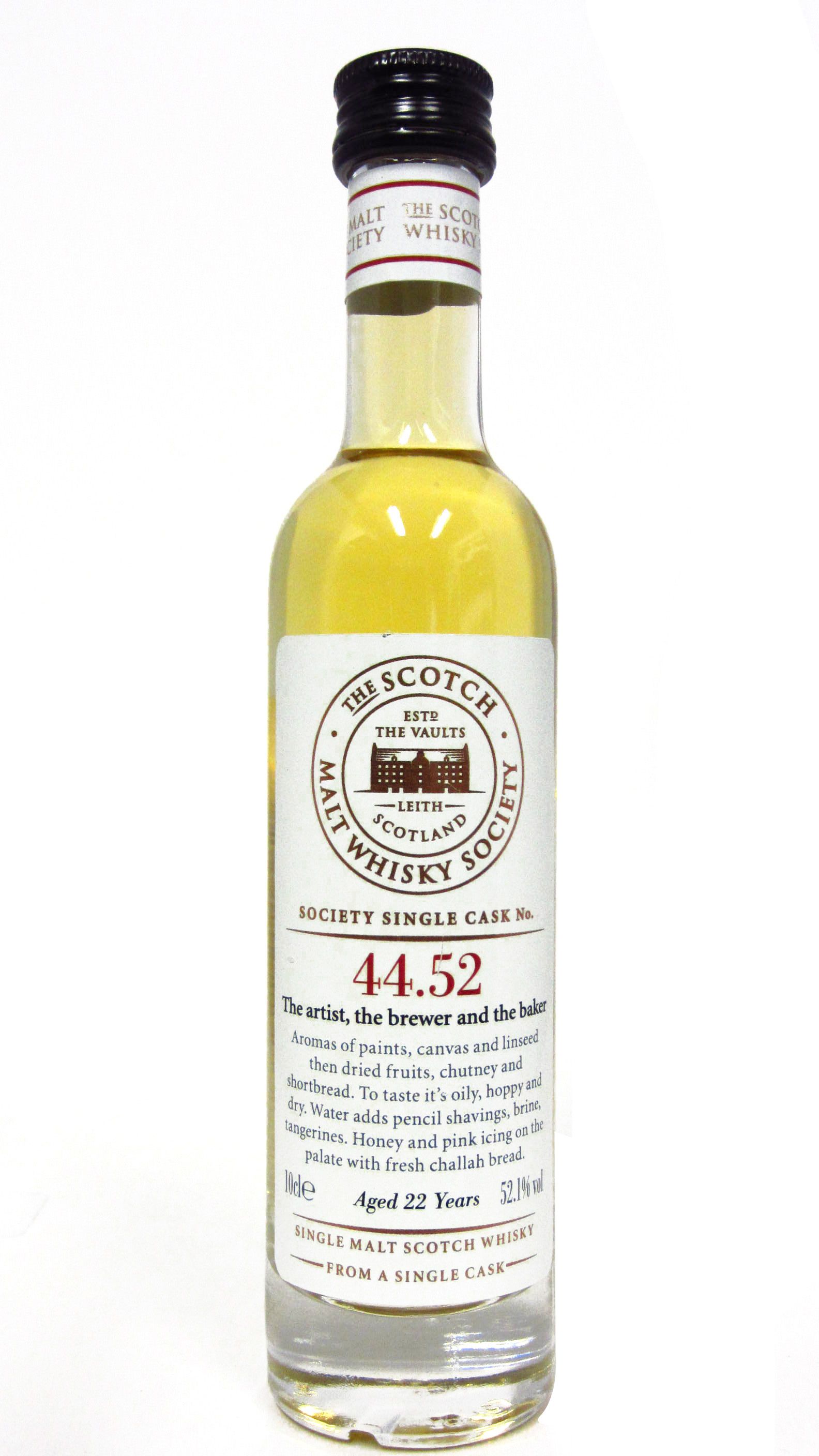 Craigellachie SMWS Society Cask No. 44.52 Whisky