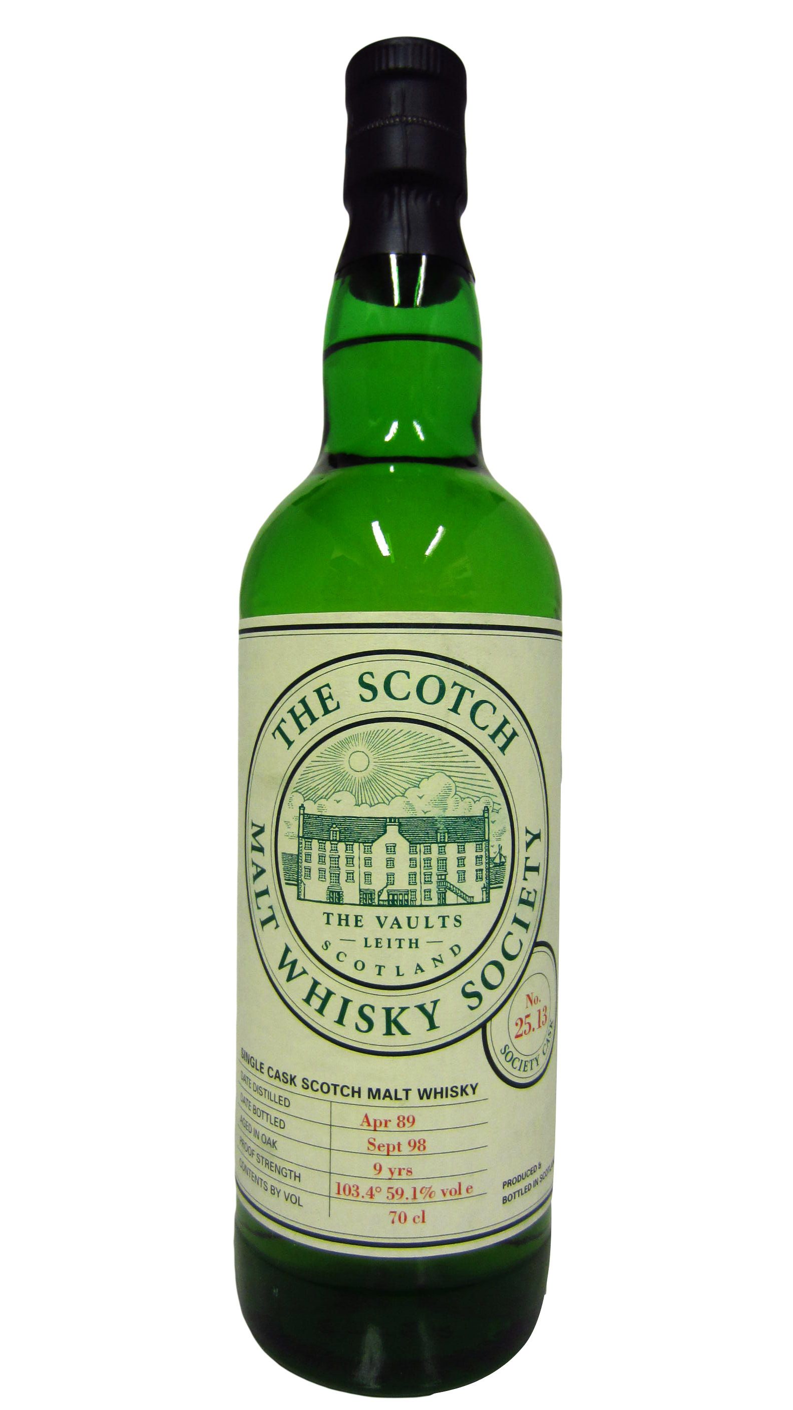Rosebank (silent) SMWS Society Cask No. 25.13 Whisky