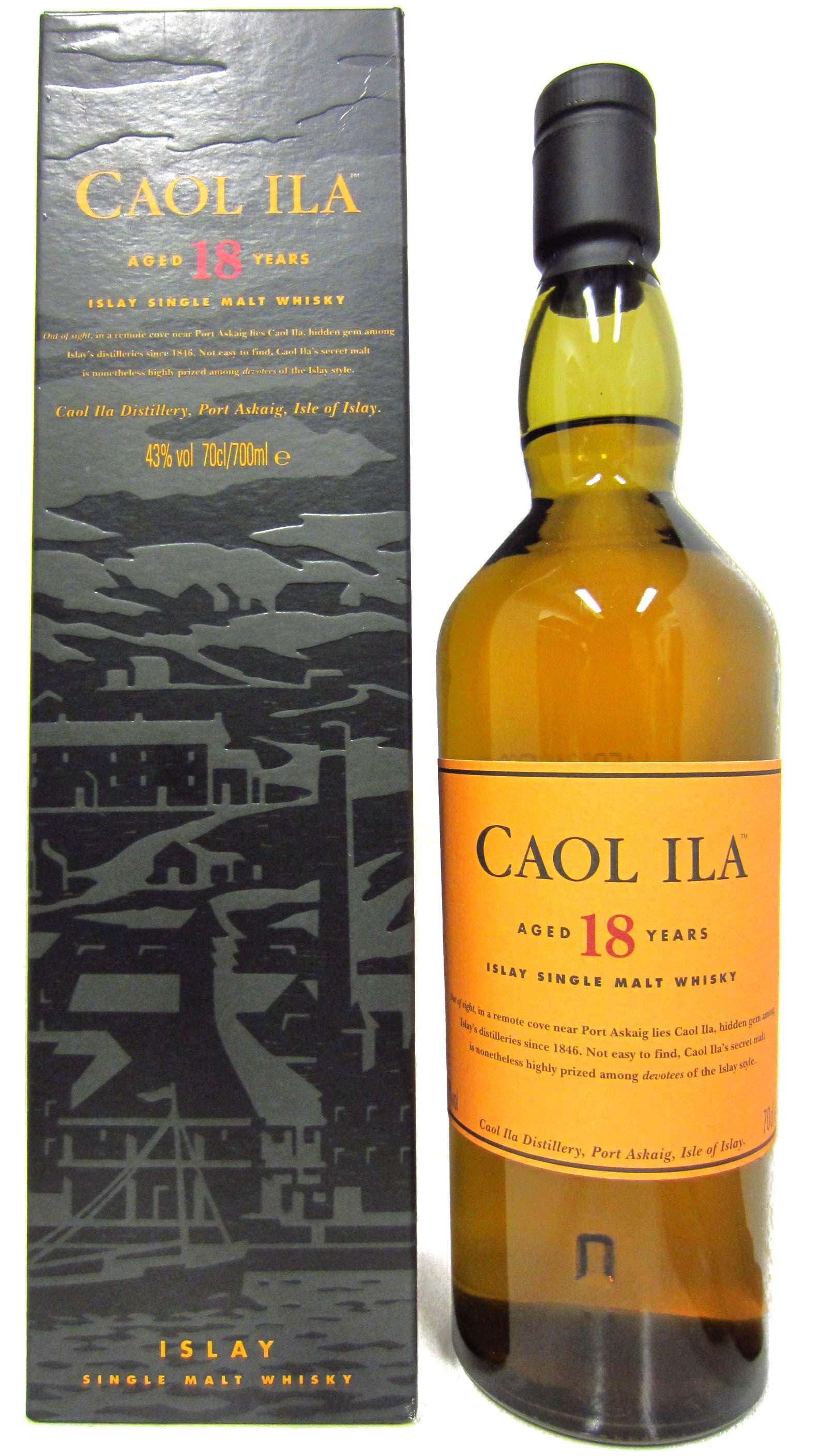Caol Ila Islay Single Malt Whisky (Old Bottling)