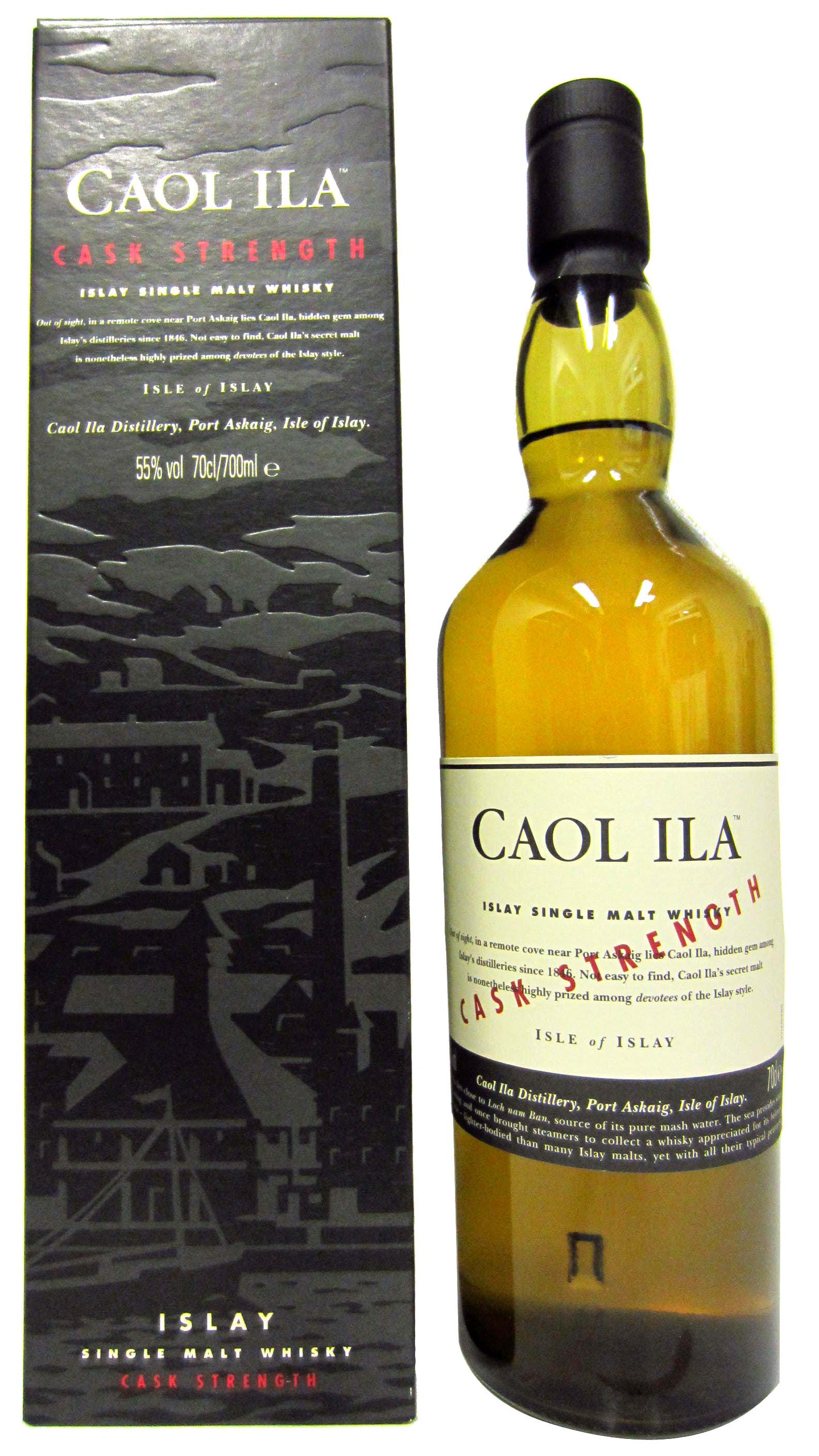 Caol Ila Natural Cask Strength Single Malt Scotch Whisky (Old Bottling)