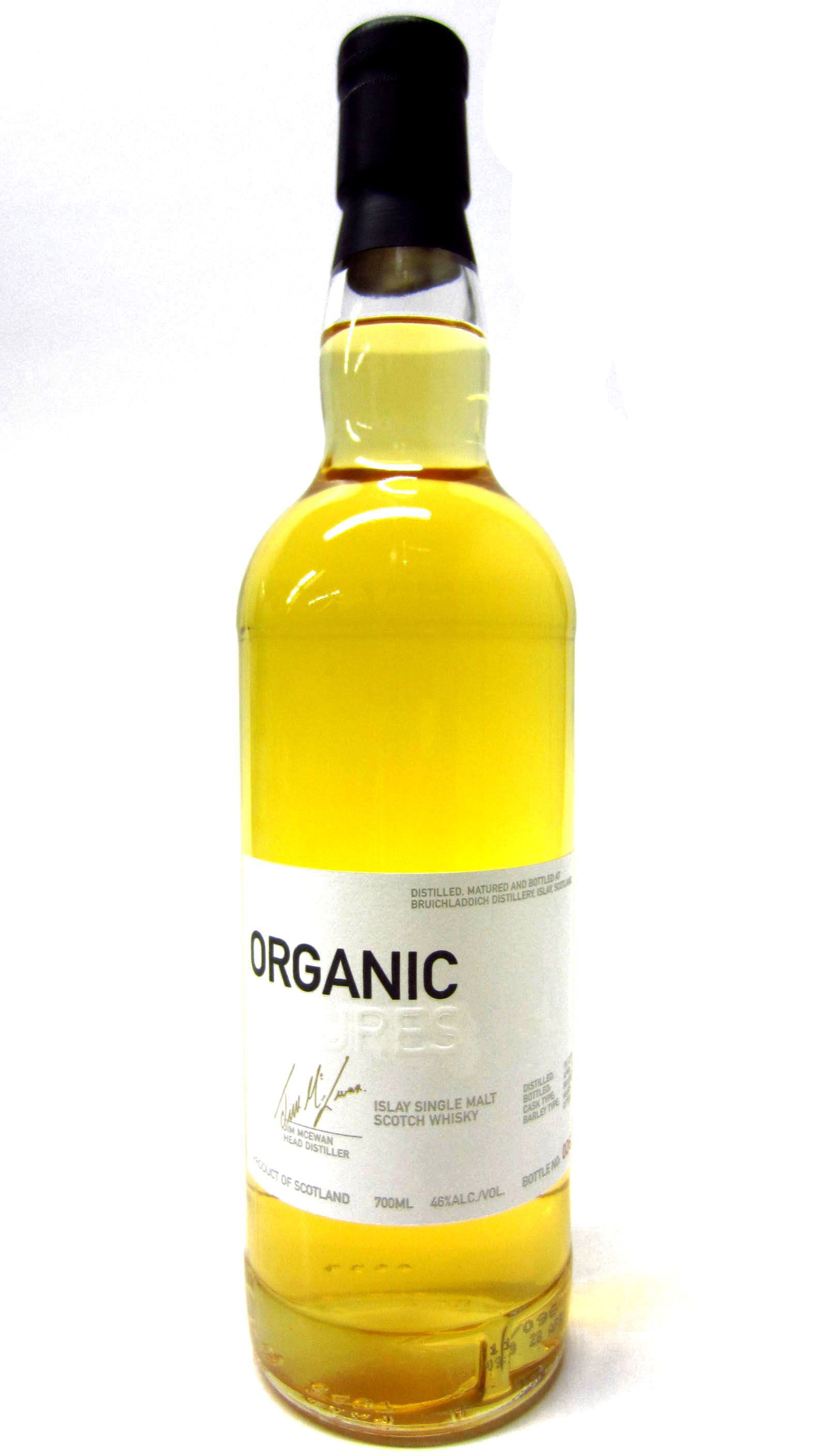 Bruichladdich Organic Futures Single Malt Scotch Whisky