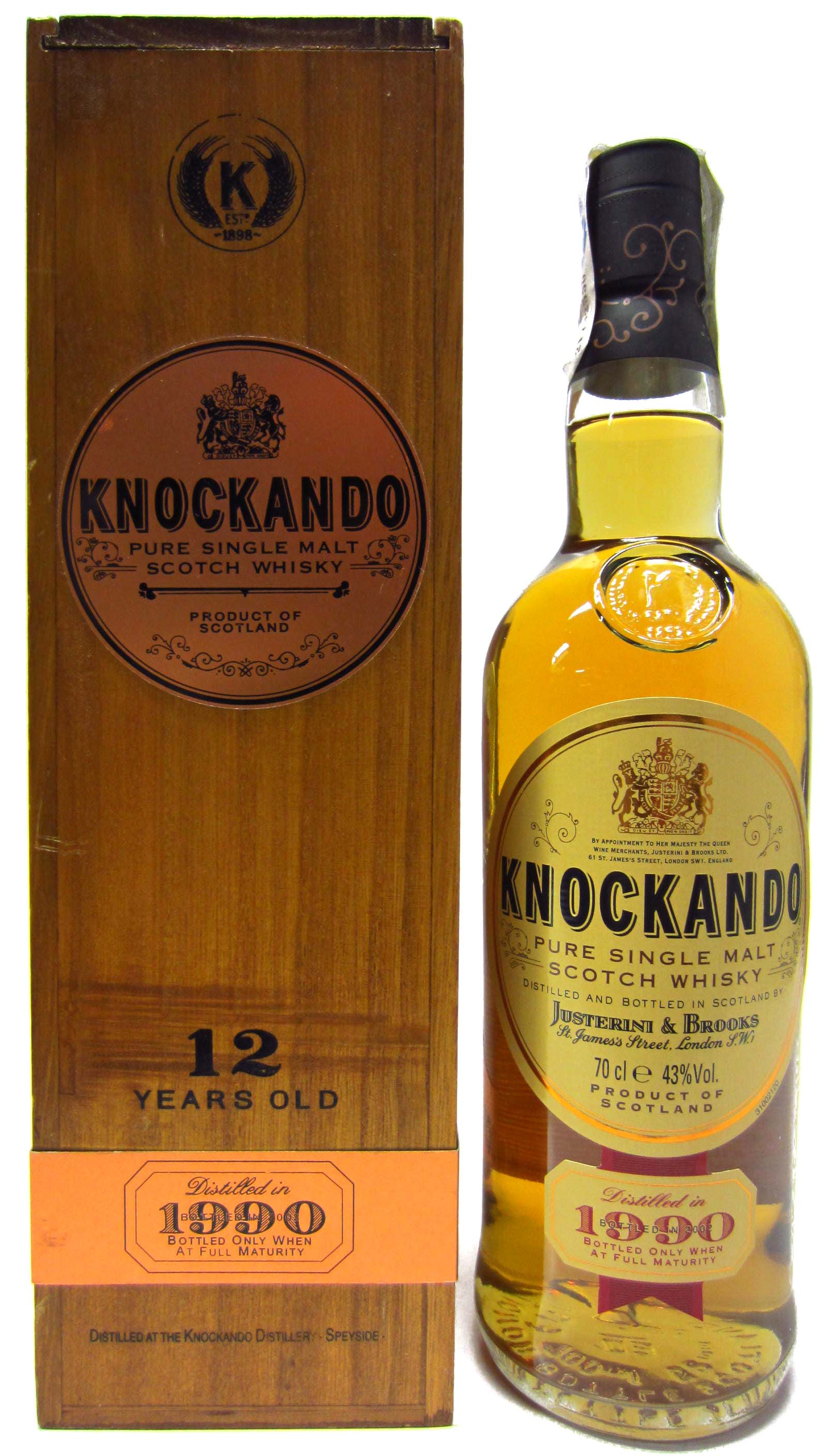 Knockando Pure Single Malt Scotch Whisky