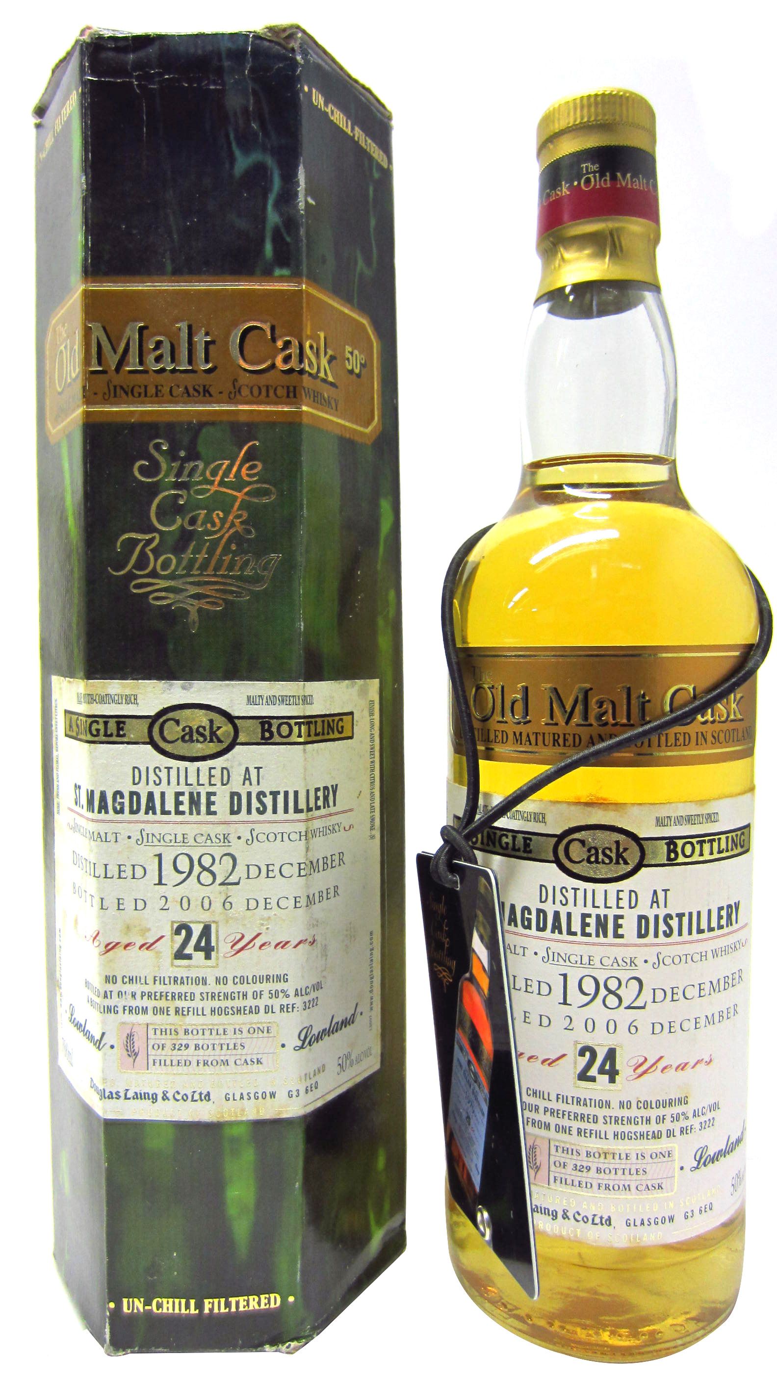 St. Magdalene (silent) Old Malt Cask Single Malt Scotch Whisky