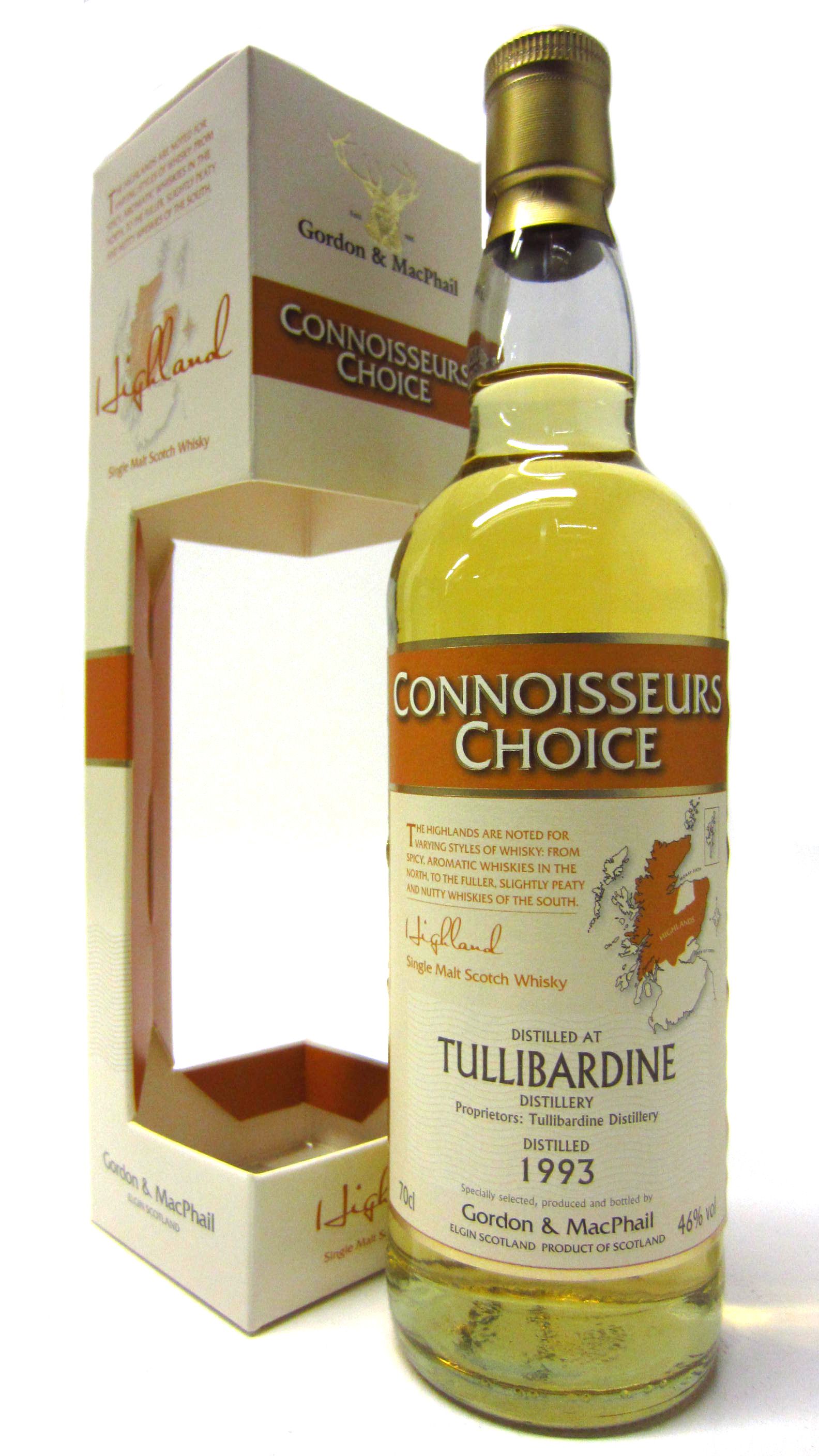 Tullibardine Connoisseurs Choice Single Malt Scotch Whisky