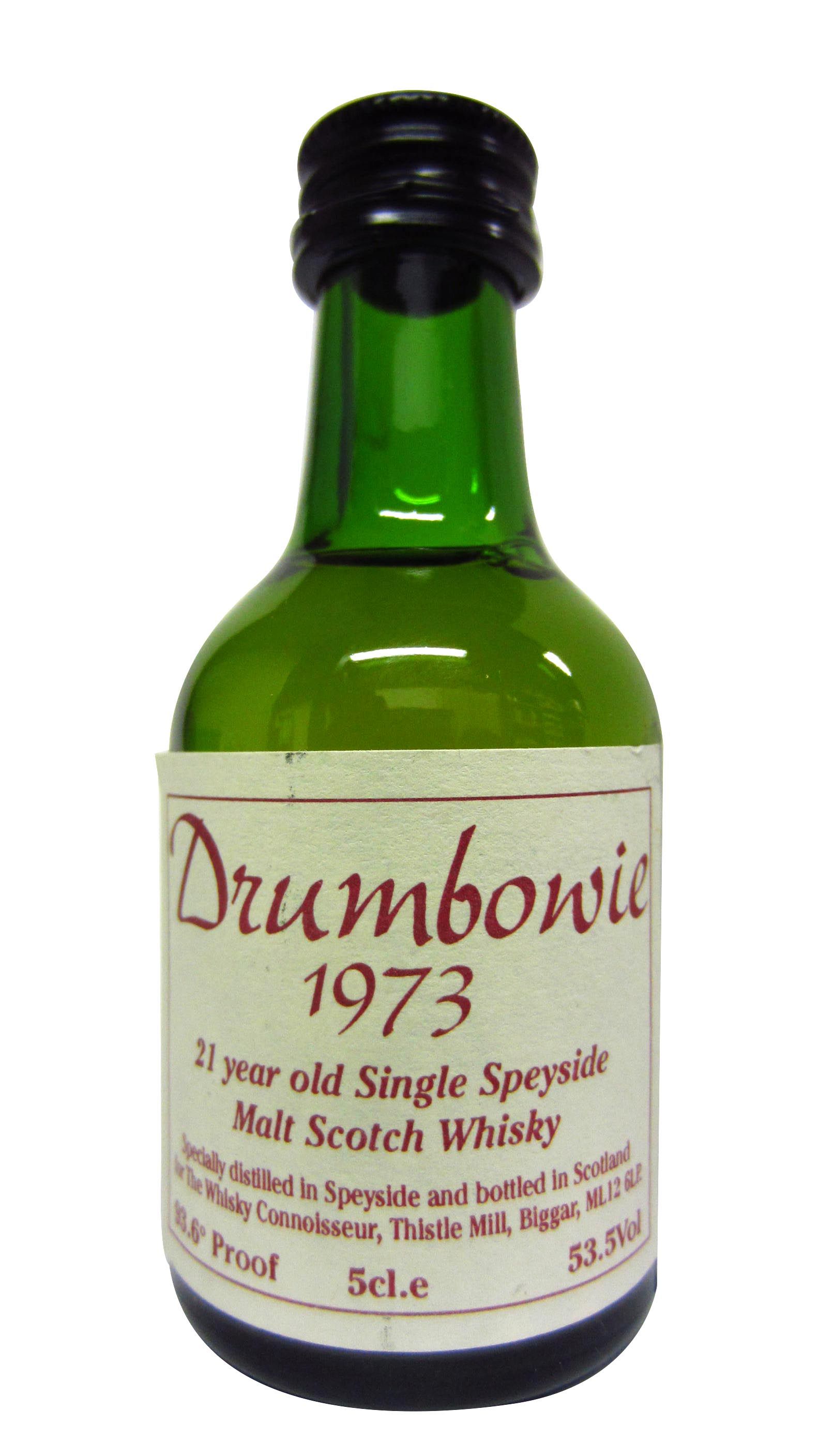 Craigellachie Drumbowie Cask Strength Whisky Miniature