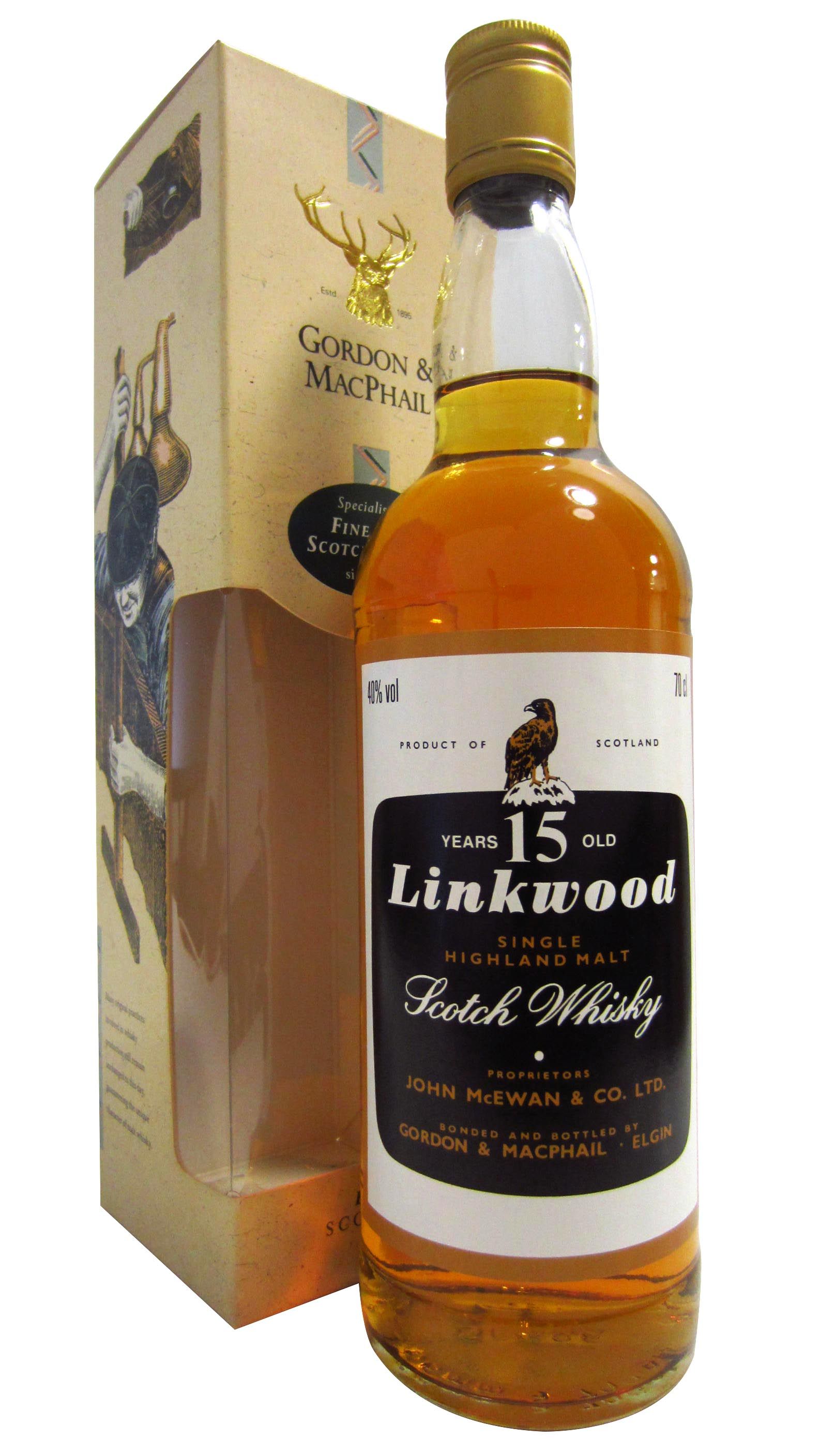 Linkwood Gordon & MacPhail Single Malt Scotch Whisky