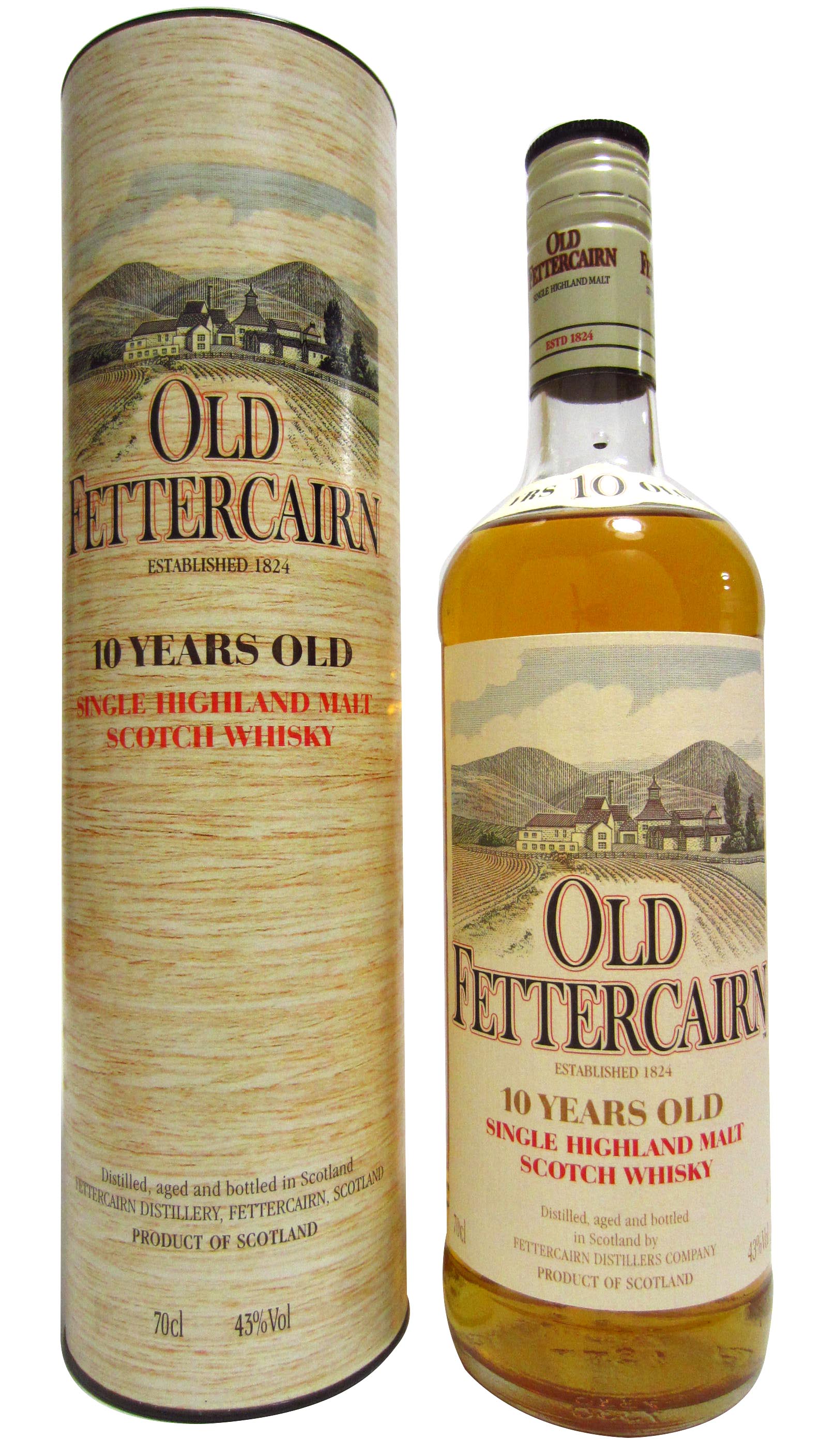 Fettercairn Old Fettercairn Single Highland Whisky (Old Bottling)