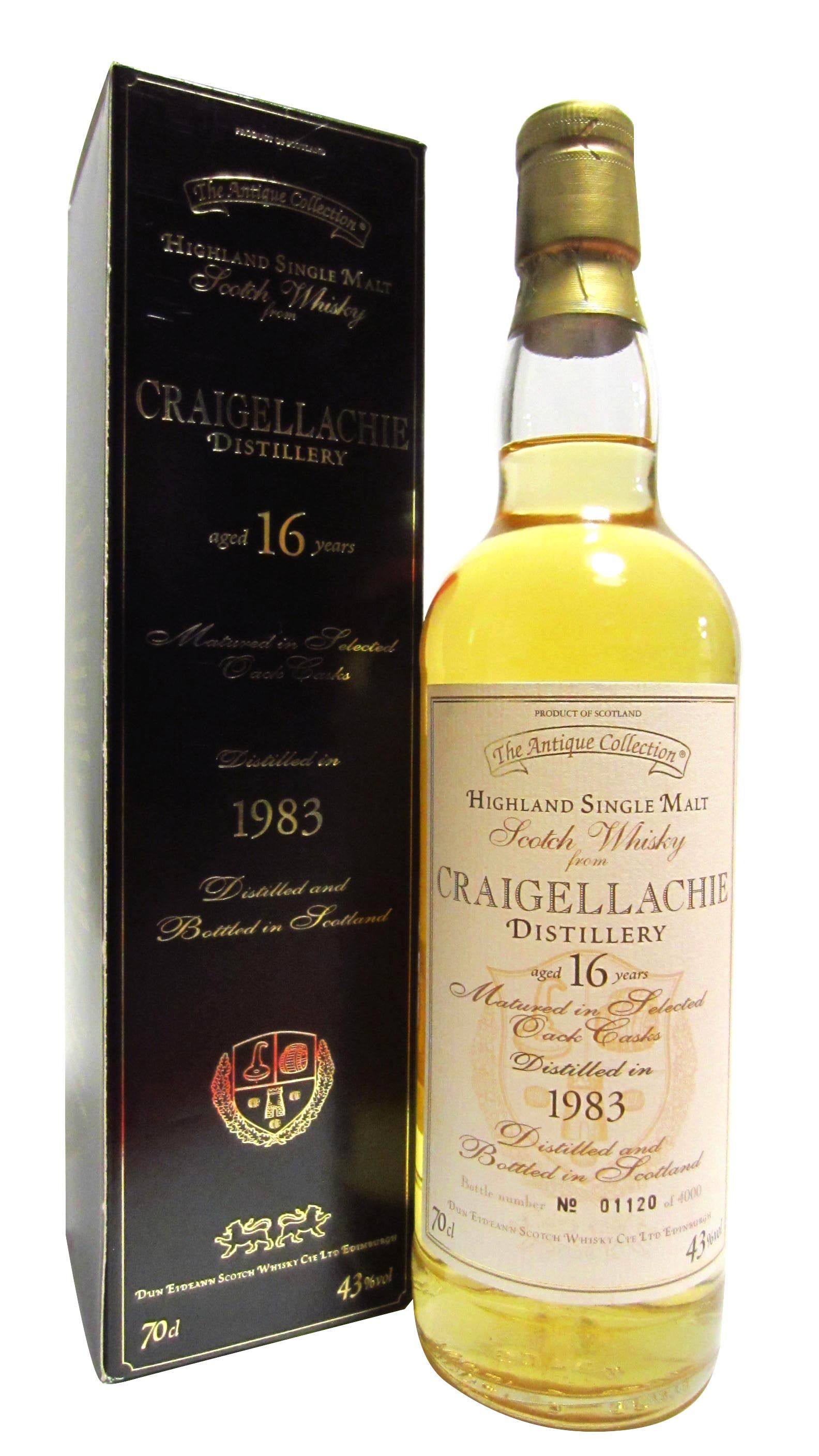 Craigellachie The Antique Collection Whisky