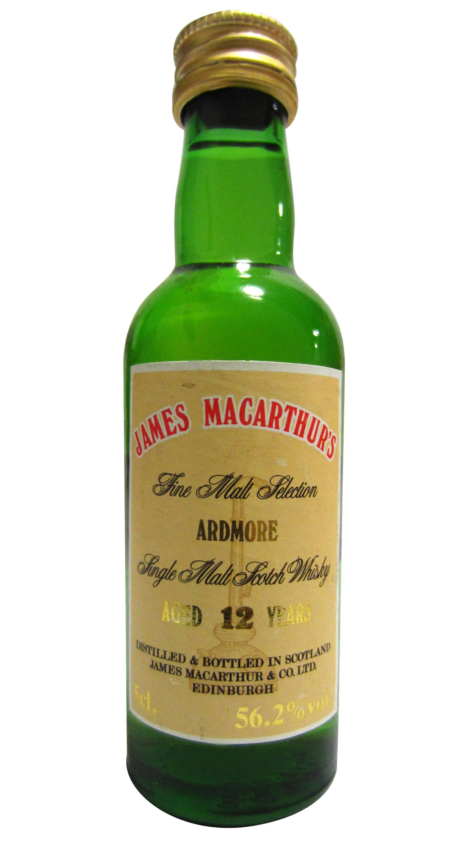 Ardmore James Macarthur's Whisky Miniature