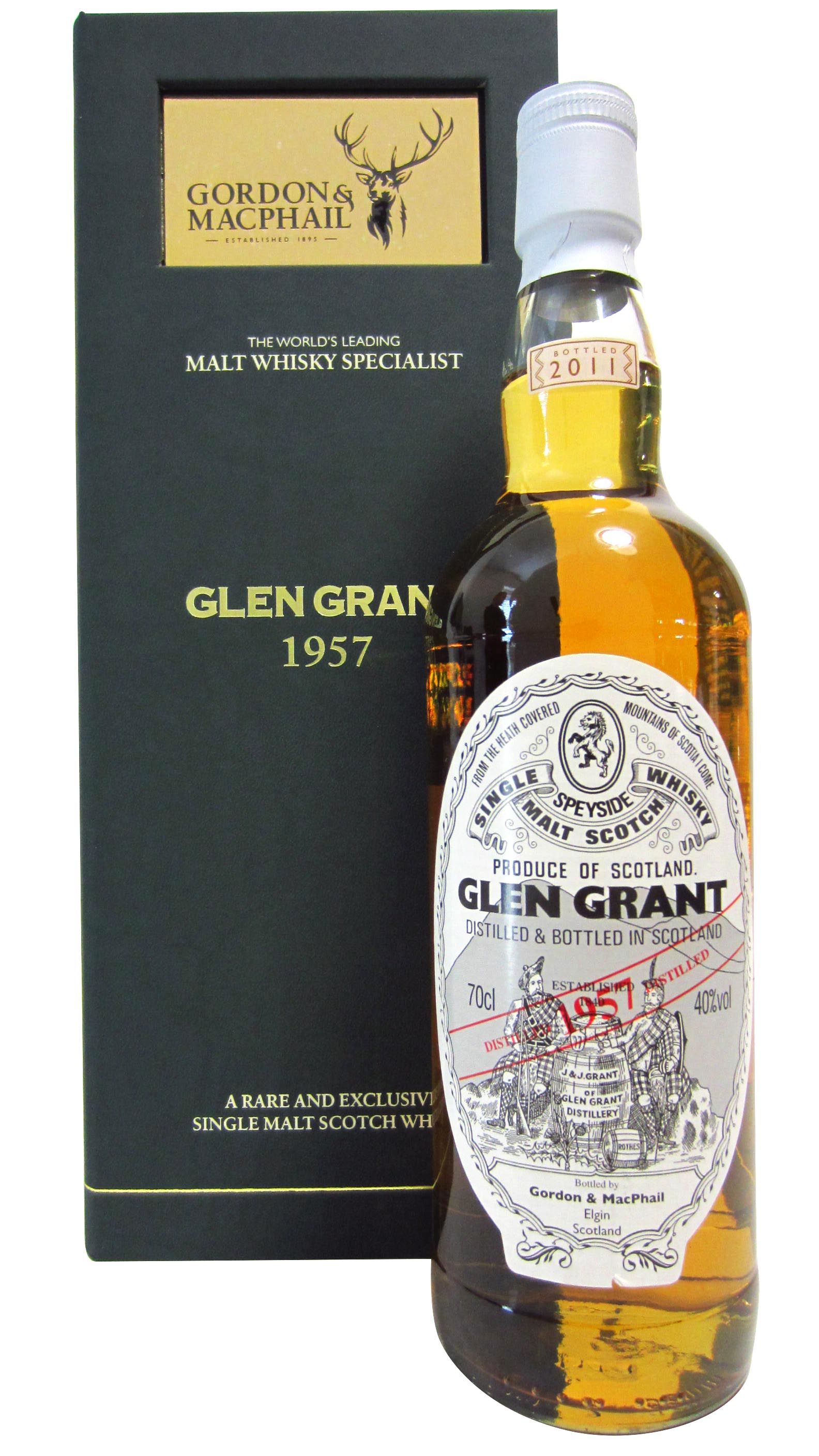 Glen Grant Gordon & MacPhail Speyside Single Malt Scotch Whisky