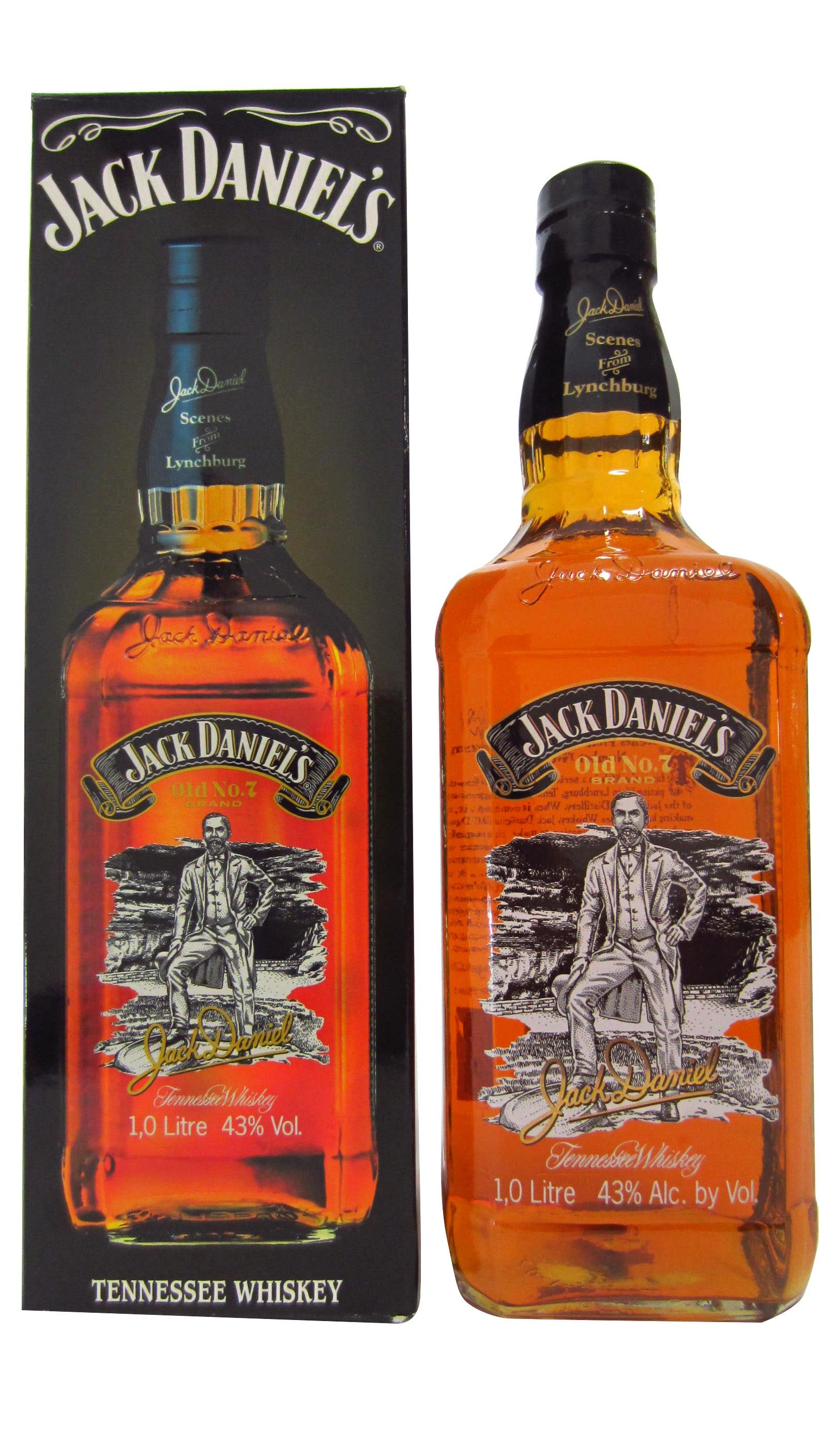 Jack Daniel's Scenes From Lynchburg #5 - New Statue Whiskey (1 L) (Boxed Edition)