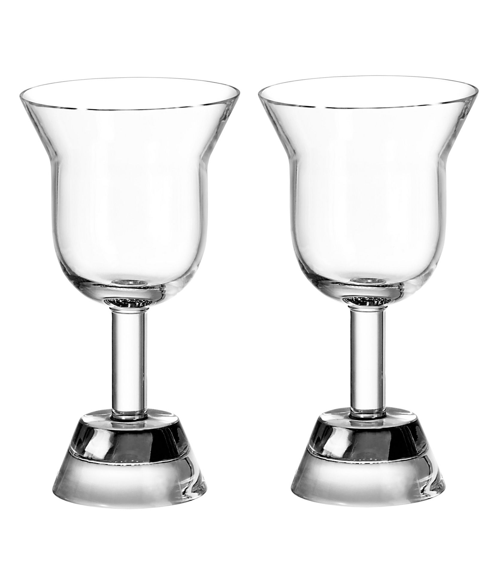 Ettore Sottsass Orfeo Calice Acqua Water Goblet (Twin Pack)