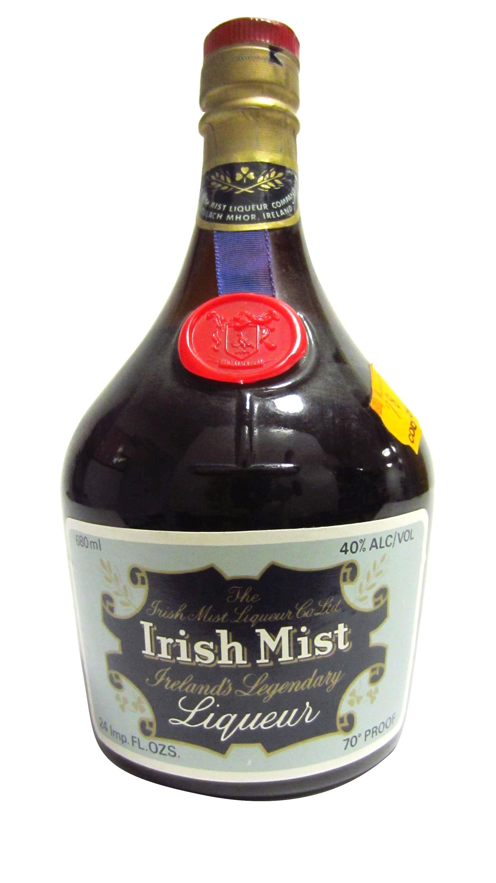 Irish Mist Irish Whiskey Liqueur (1970's Bottling)