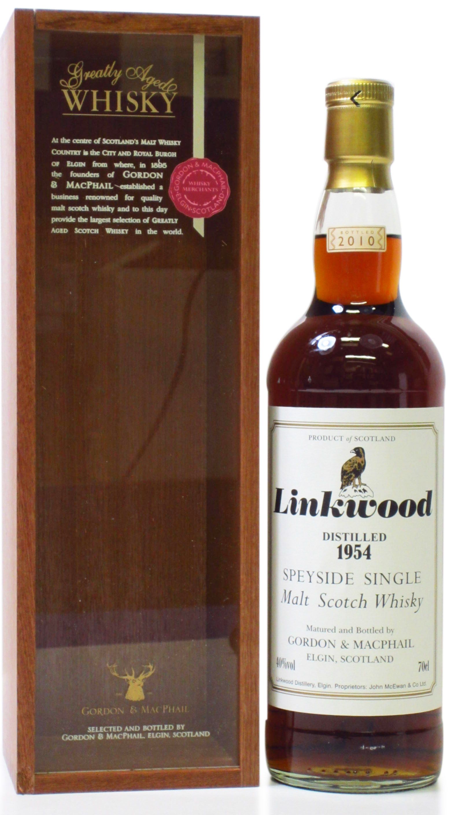 Linkwood Gordon & MacPhail Single Malt Scotch Whisky