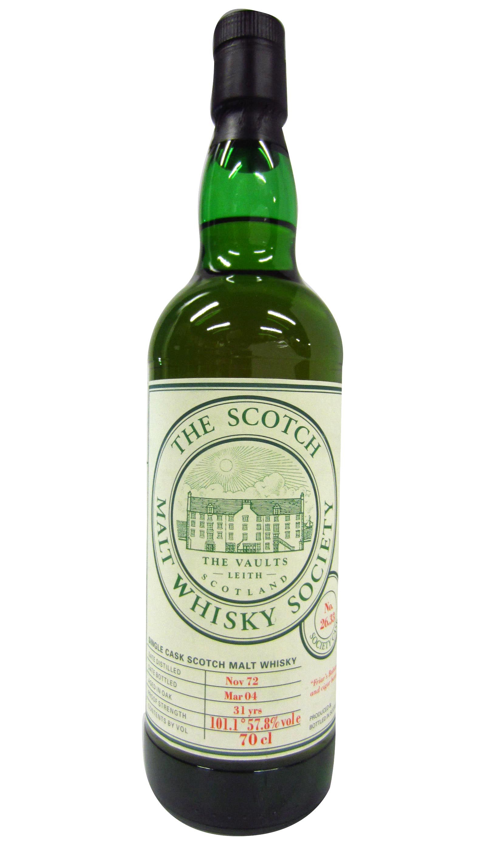 Clynelish SMWS Society Cask No. 26.33 Whisky