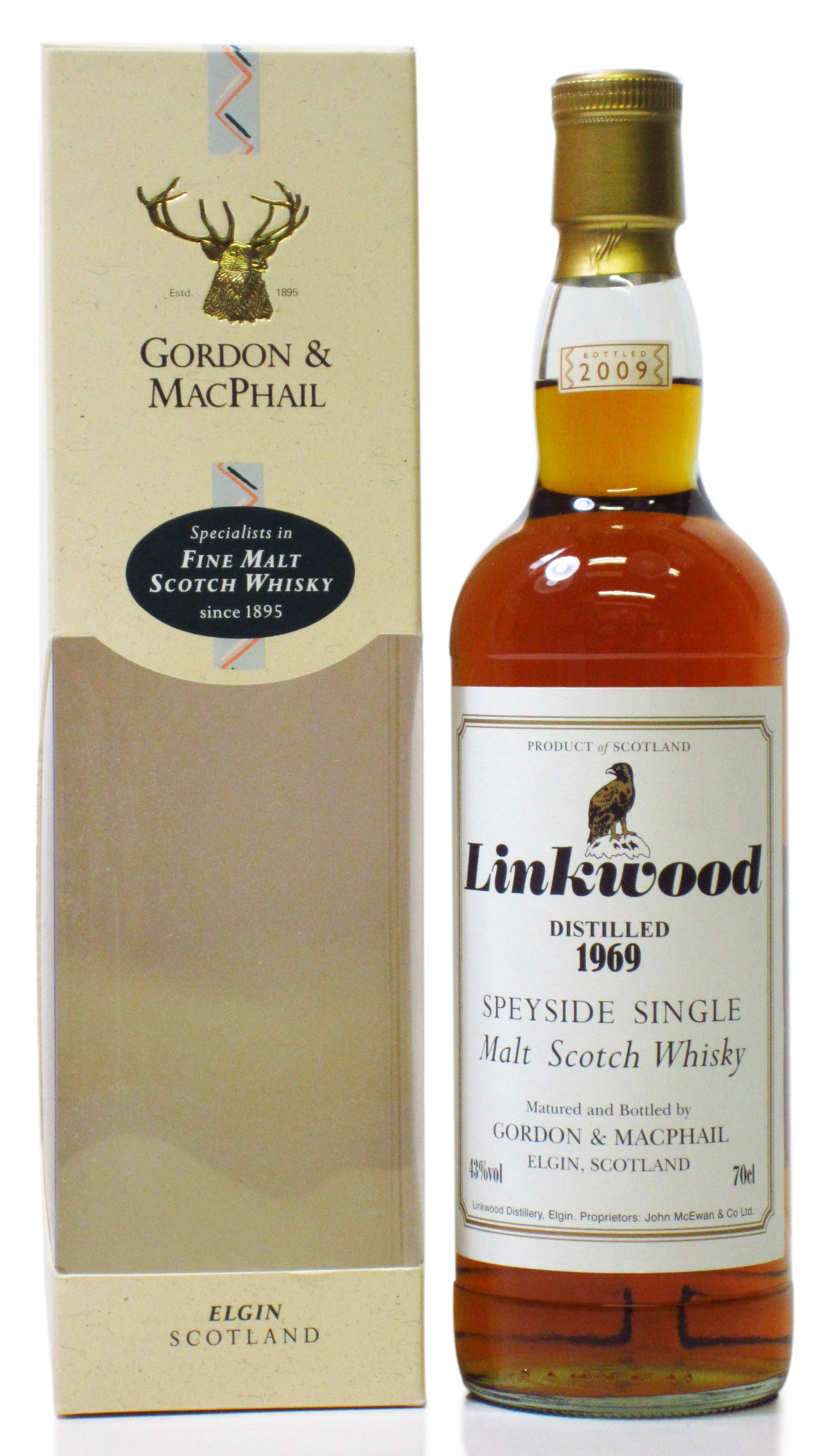Linkwood Gordon & MacPhail Single Malt Scotch Whisky