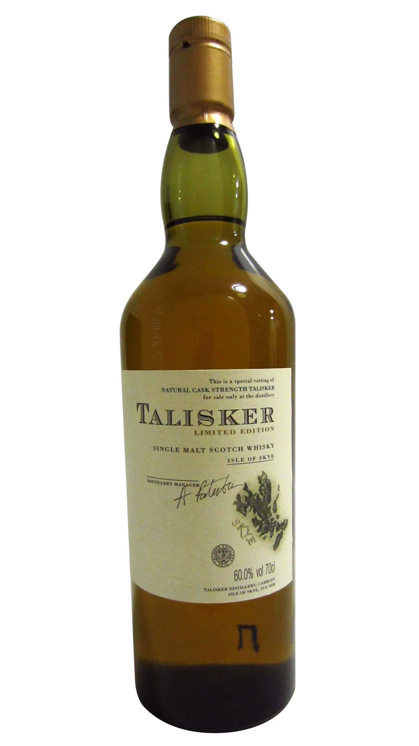 Talisker Distillery Only Special Vatting Single Malt Scotch Whisky
