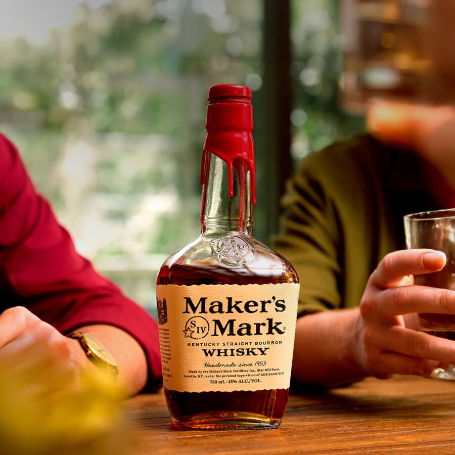 Maker's Mark ウイスキー 70cl 45% Maker's Mark - Kentucky Straight Bourbon Whiskey 70cl 45% ABV