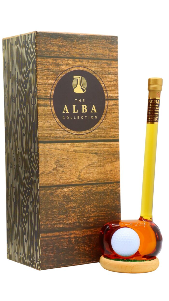 Alba Collection 20cl Mini Golf Club Refillable Decanter Blended