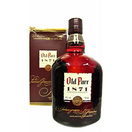 Old Parr 1871  750ml 15% 箱付き 楽天市場】【レトロ】オールドパー15年 1871 リミテッド