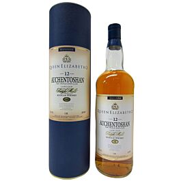 Auchentoshan - 12 year old Queen Elizabeth 2 Whisky 100cl 43% ABV