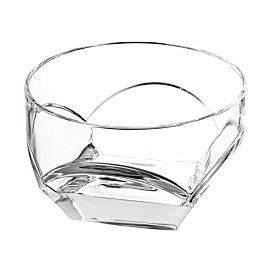 Lot De 2 Verres Enzo Mari Conversazione Old Fashion – Noir – 28cl – Cristal Italien