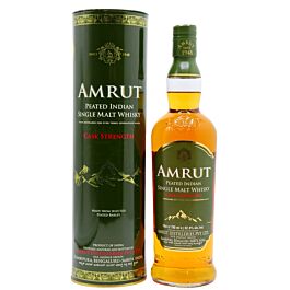 Amrut - Peated Cask Strength Indian Single Malt Whisky 70cl 62.8