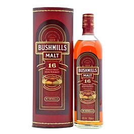 Bushmills - 16 year old Single Malt Irish Whiskey 70cl 40% ABV