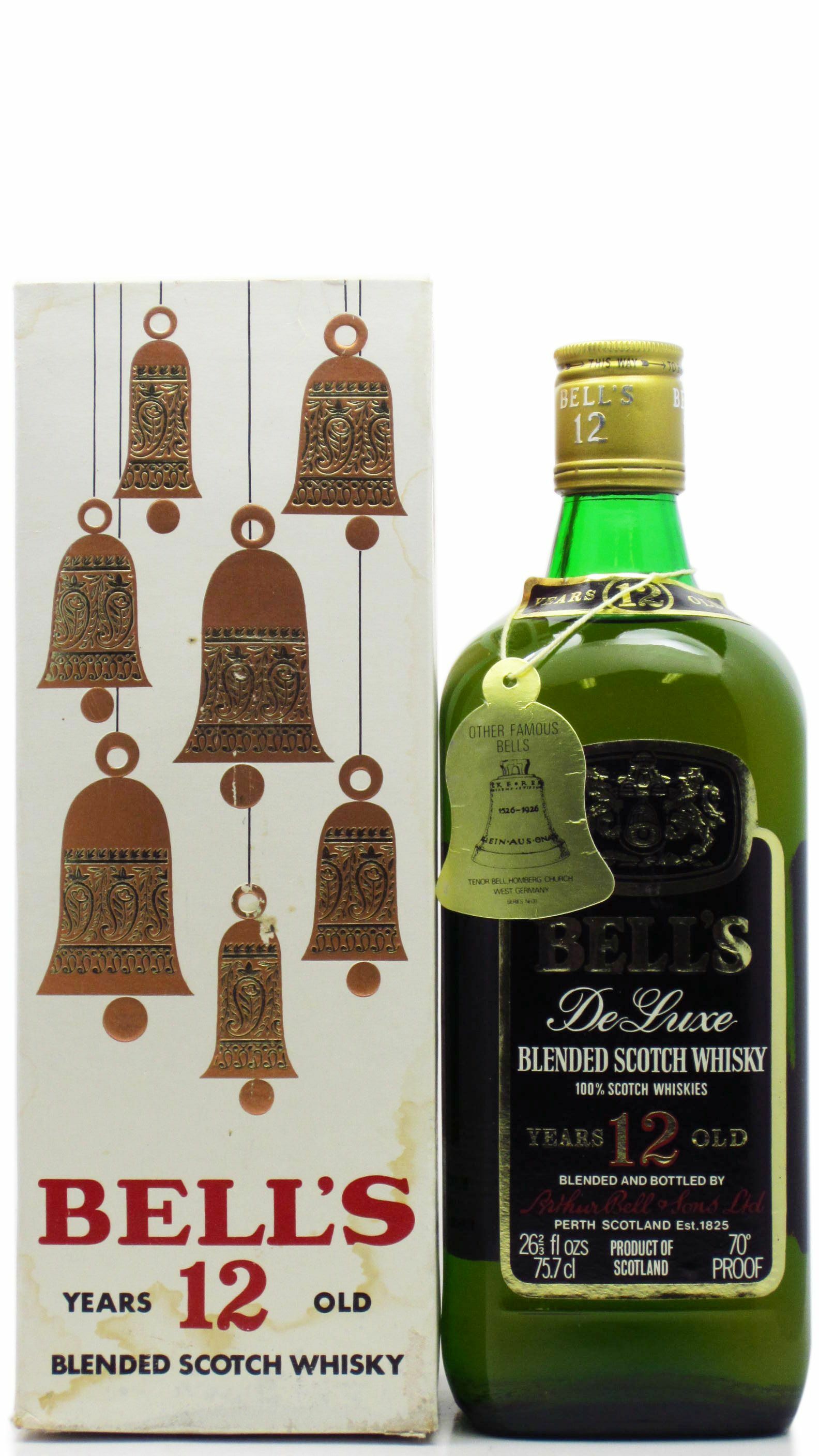 Bell's - DeLuxe Blended Scotch 1970's 12 year old Whisky