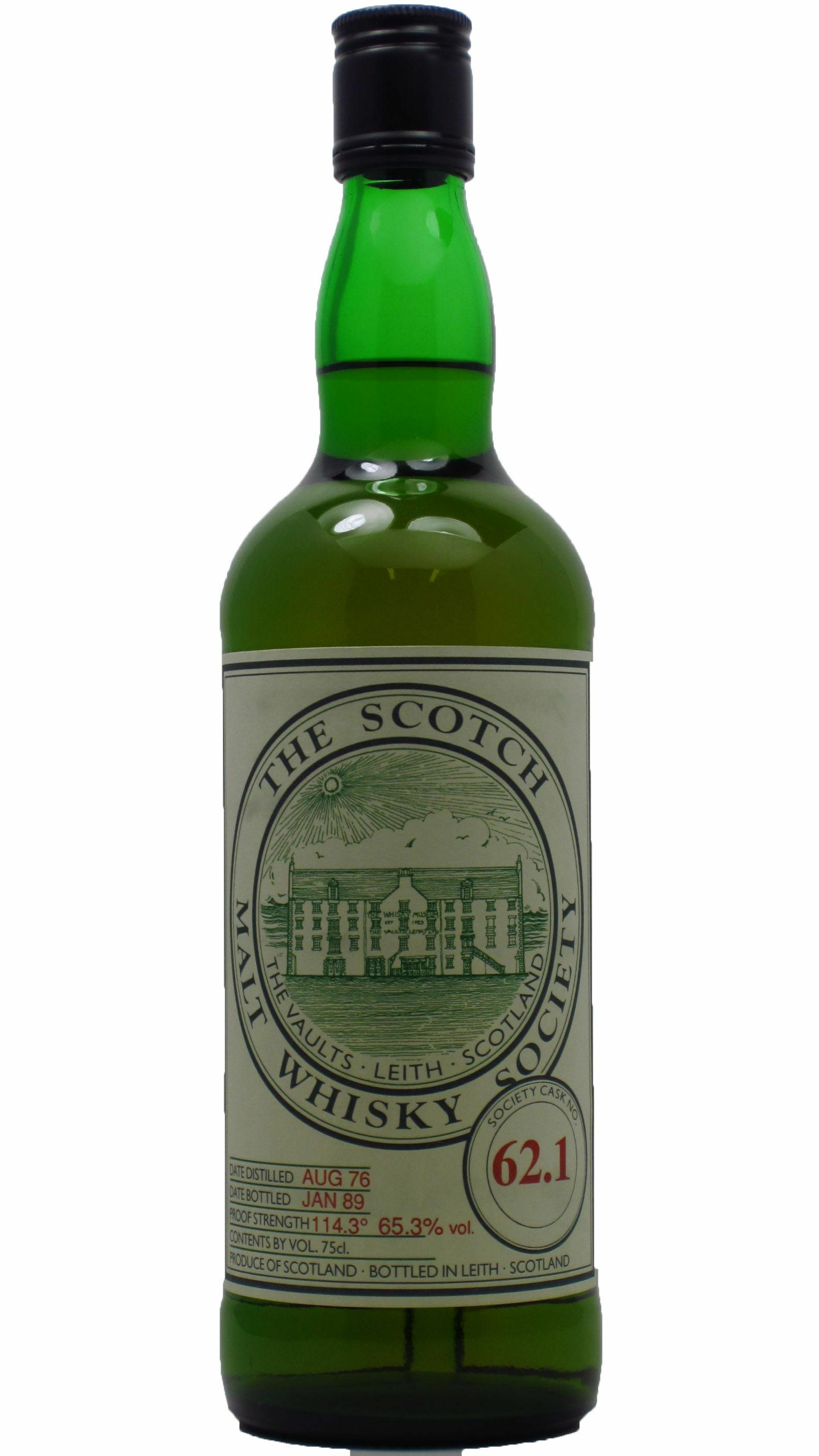 Glenlochy (silent) - 12 year old SMWS Society Cask No. 62.1 1976