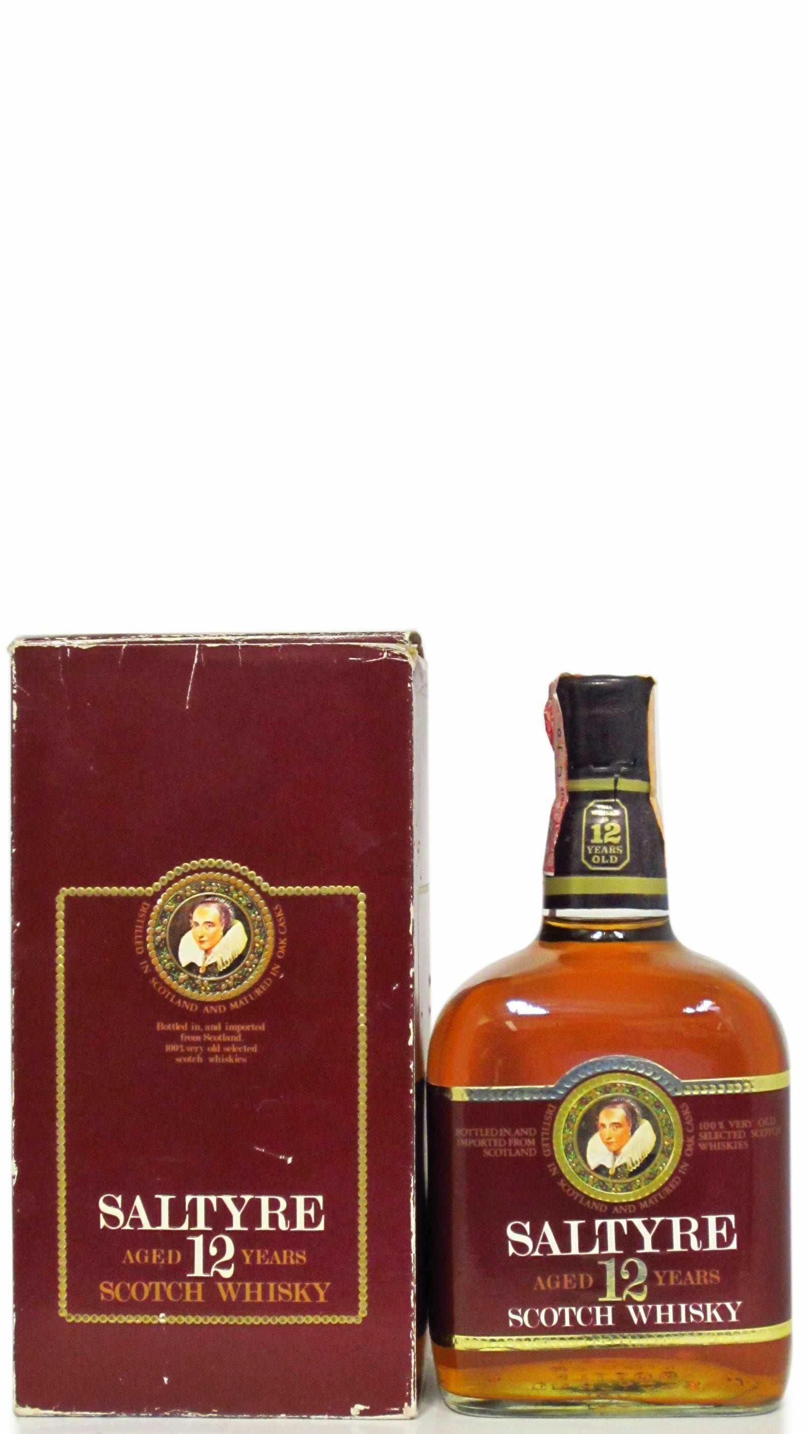 Saltyre - Blended Scotch 12 year old Whisky 75cl 40% ABV | Hard To