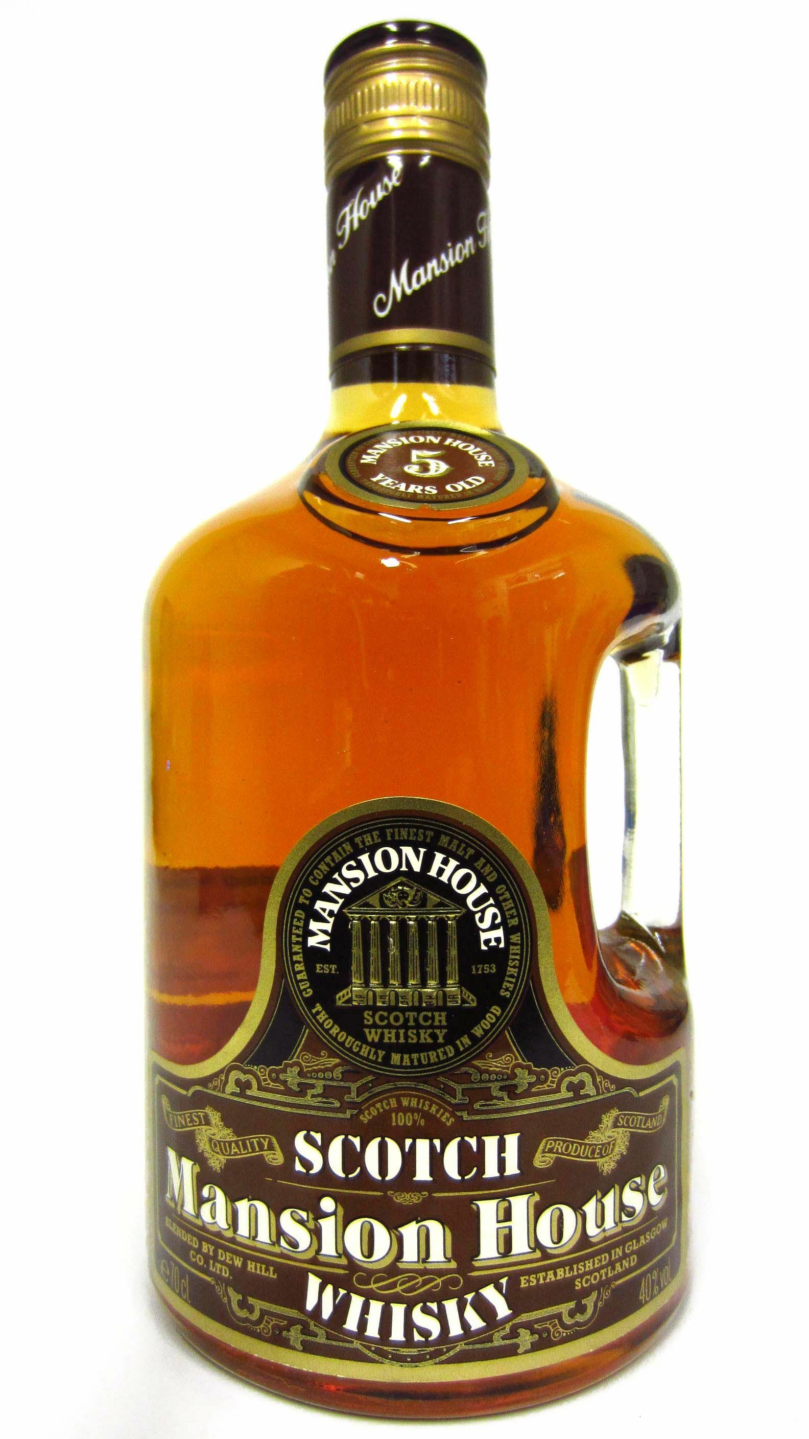 Mansion House - 5 year old Blended Scotch Whisky 70cl 40% ABV