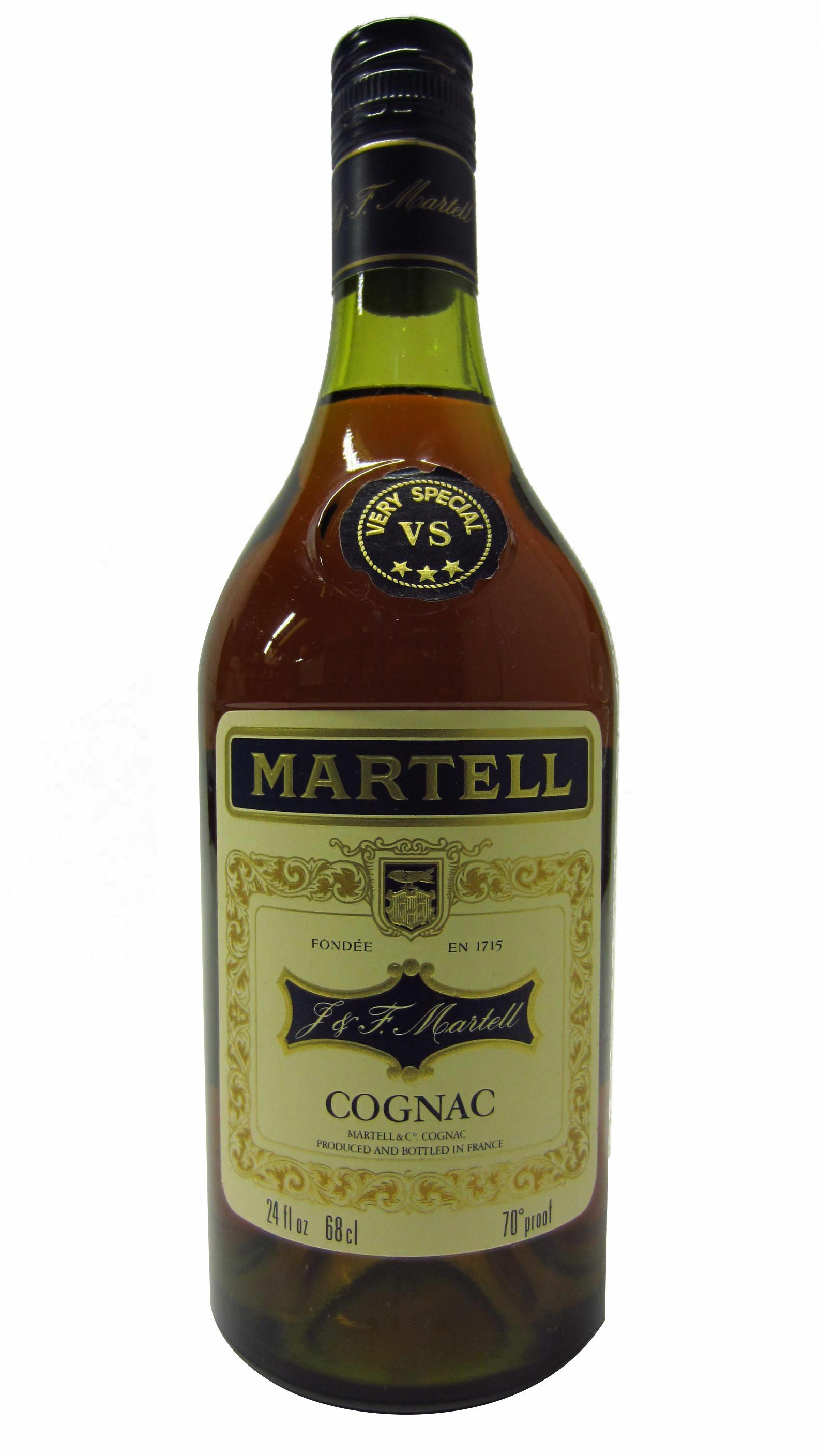 Martell - 3 Star VS Cognac (1970's Bottling) 68cl 35% ABV | Hard