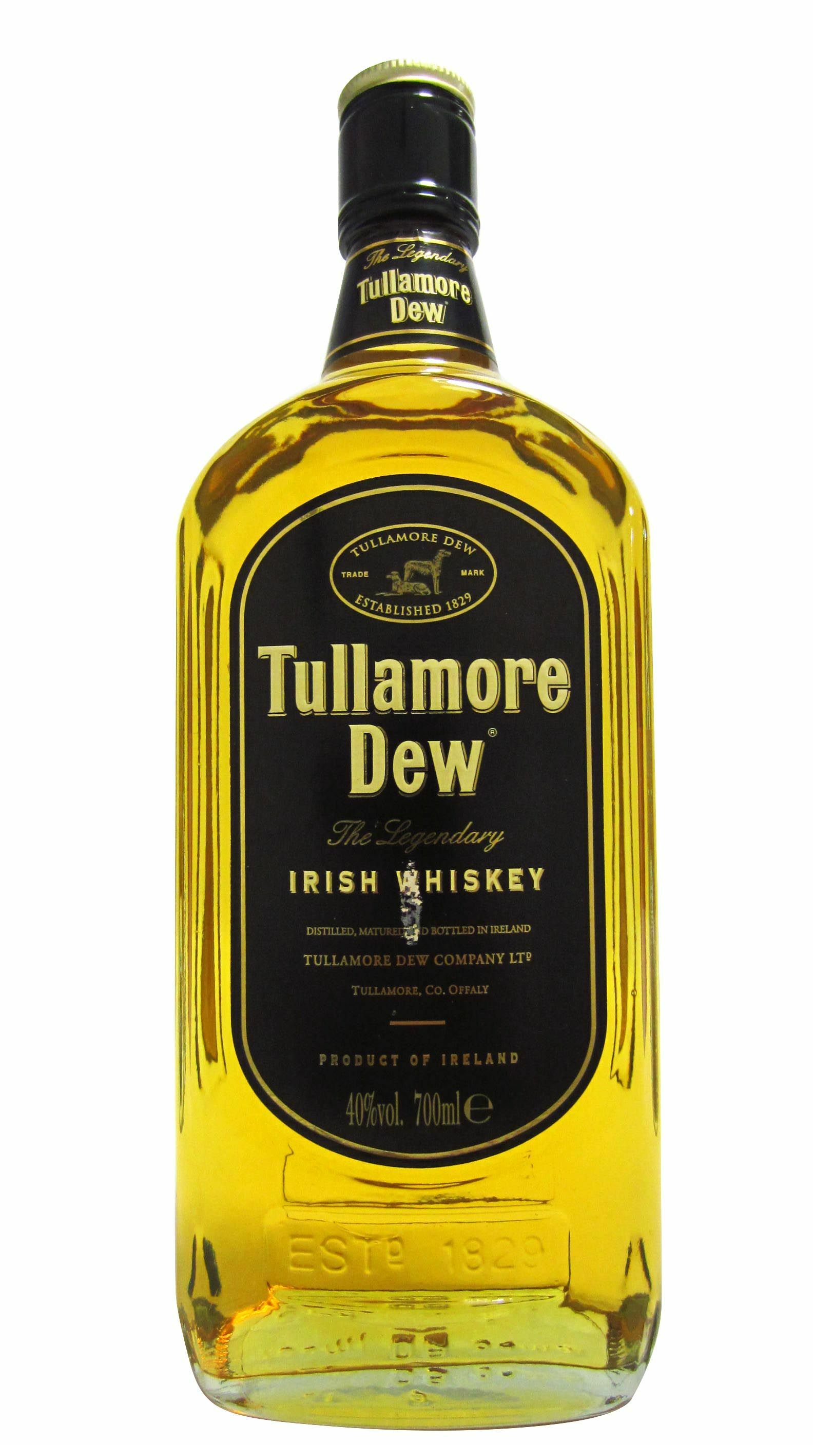 タラモアデューTullamore dew BLENED IRISH WHISKY Tullamore D.E.W. - Triple Distilled Blended Irish Whiskey