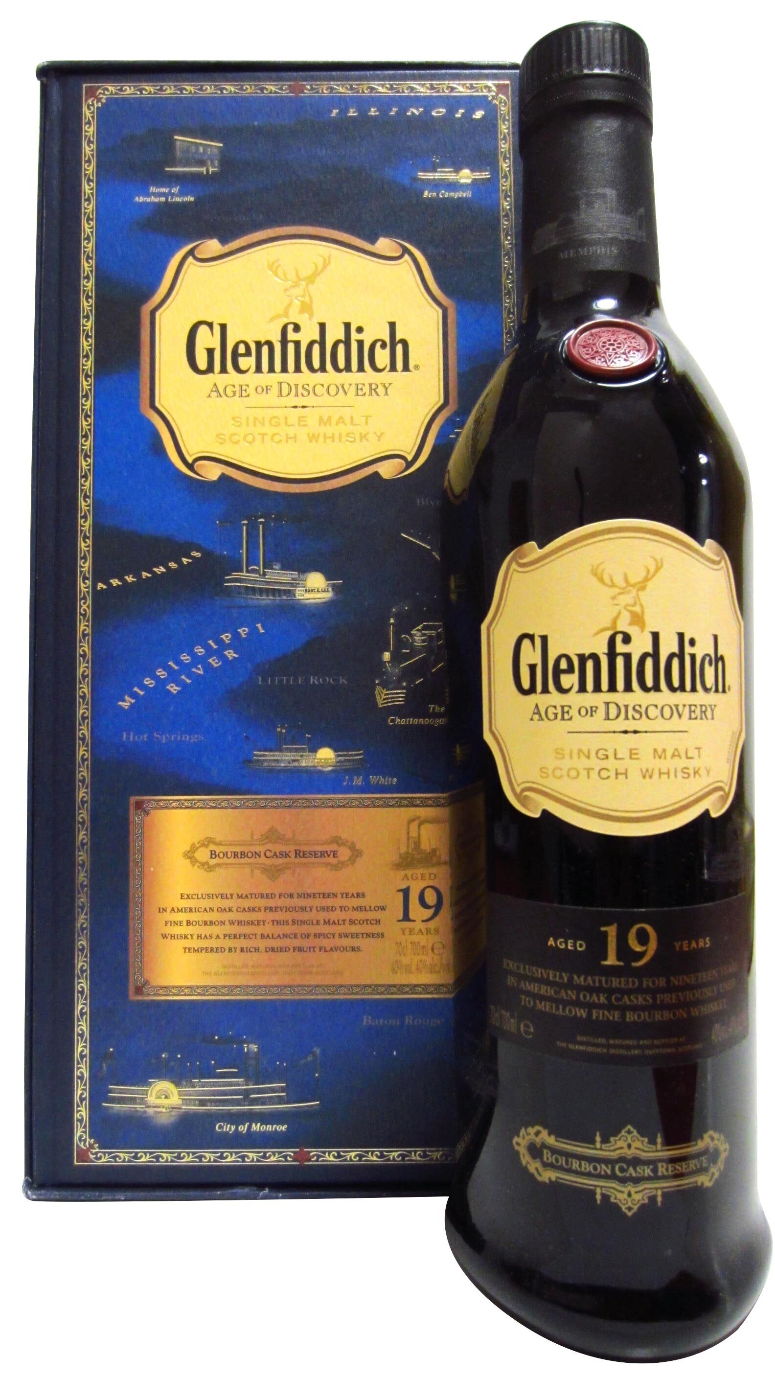 Glenfiddich - 19 year old Age Of Discovery Bourbon Cask Whisky