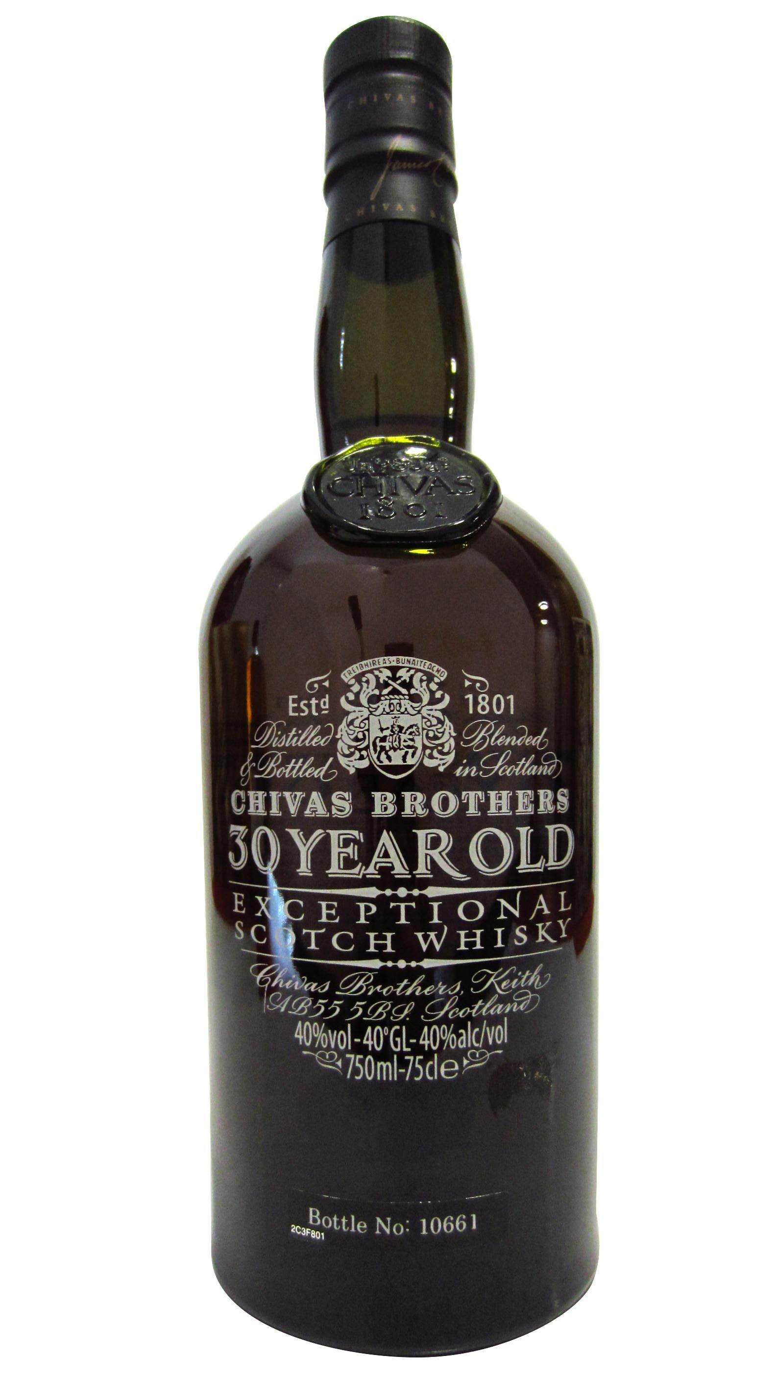 Chivas Regal - 30 year old Exceptional Blended Scotch Whisky 75cl