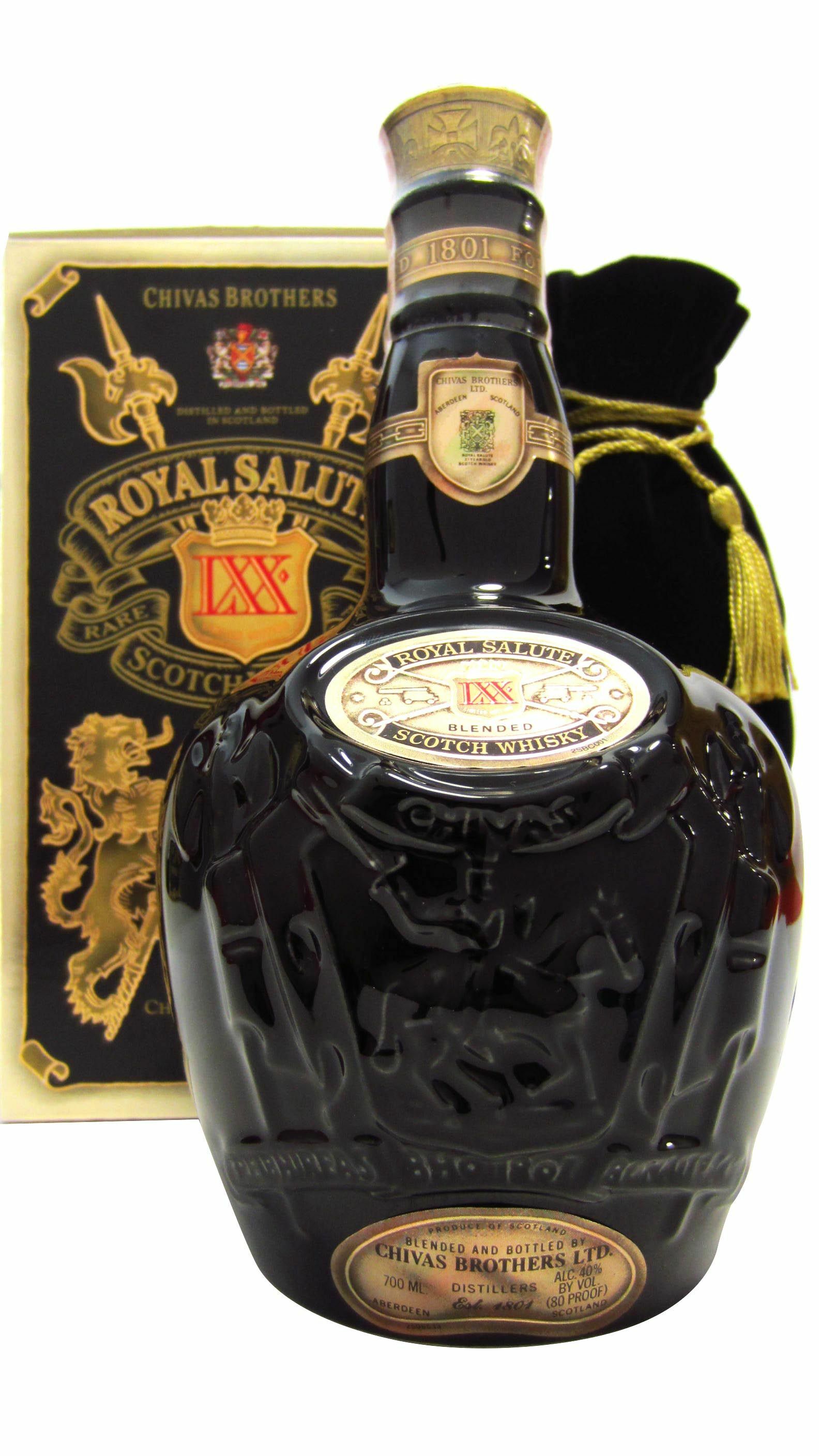 Royal Salute - LXX Black Flagon Blended Scotch 21 year old