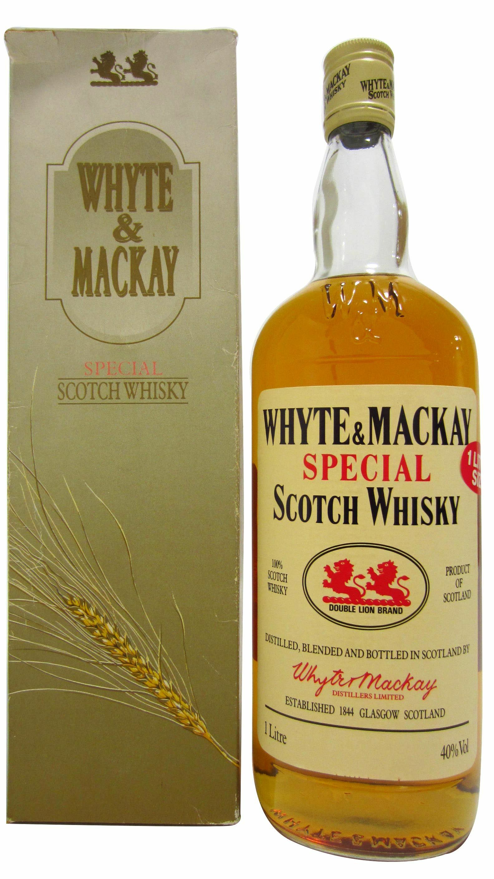 Whyte & Mackay - Special Selected Blended Scotch Whisky 100cl 40