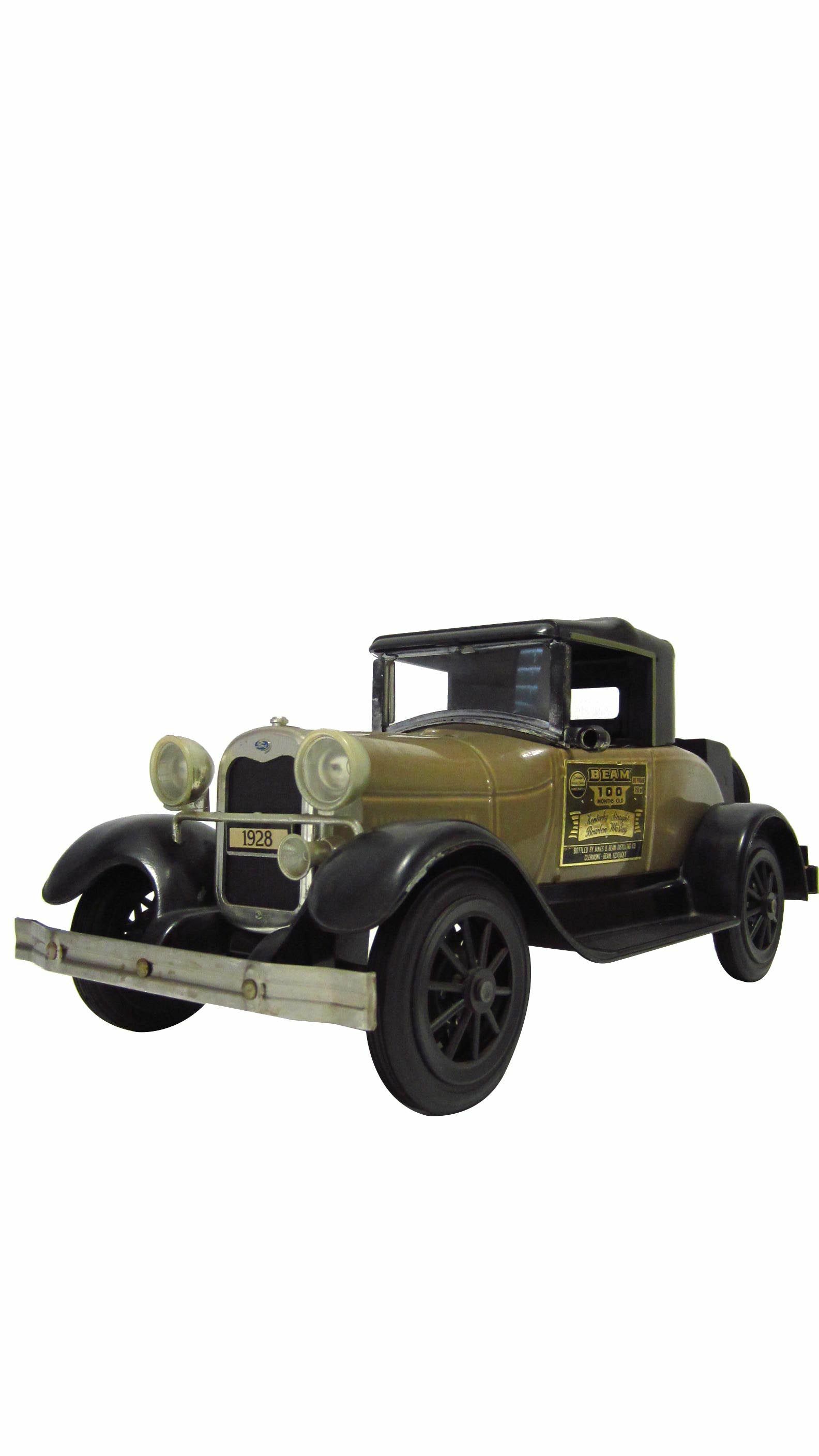 Jim Beam - 1928 Ford Model T Car Ceramic Decanter Whiskey 75cl 40