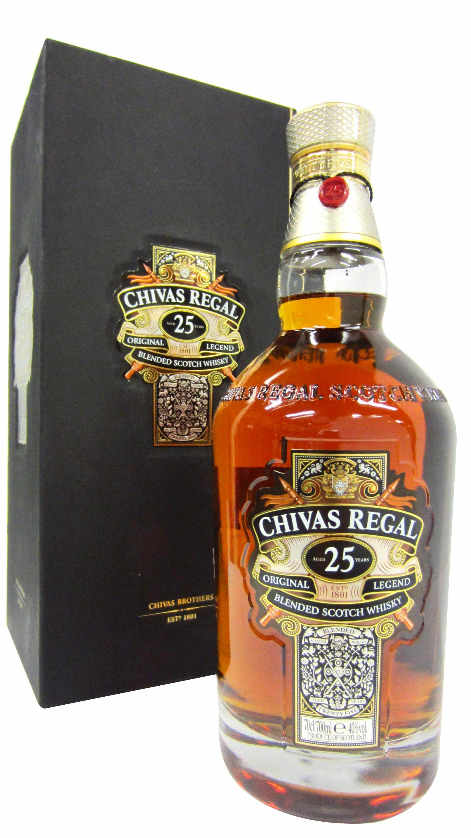 Chivas Regal - 25 year old Original Legend Scotch Blended Scotch