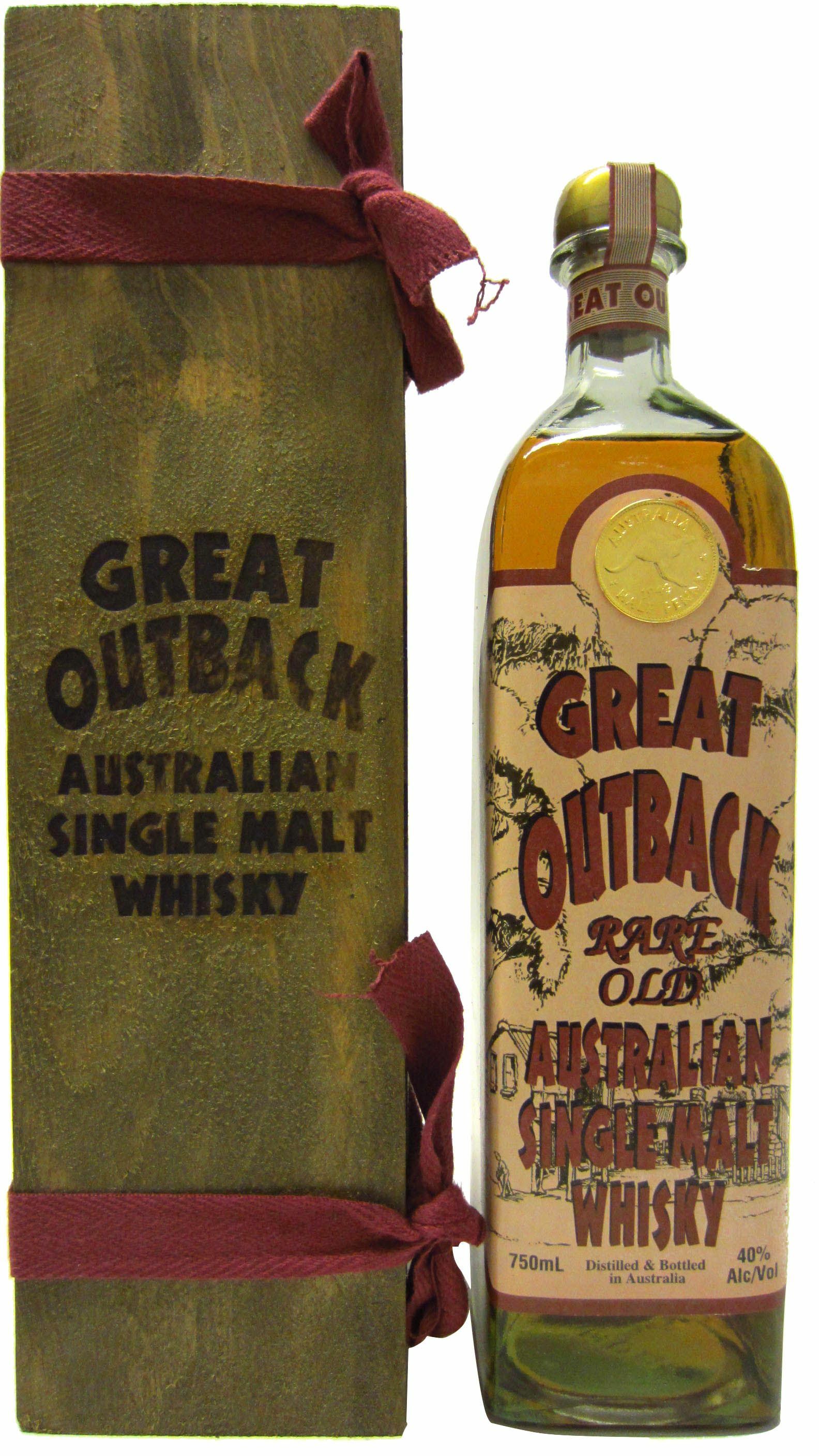 Great Outback - Rare Old Australian Single Malt 1985 Whisky Great Outback - Rare Old Australian Single Malt 1985 Whisky