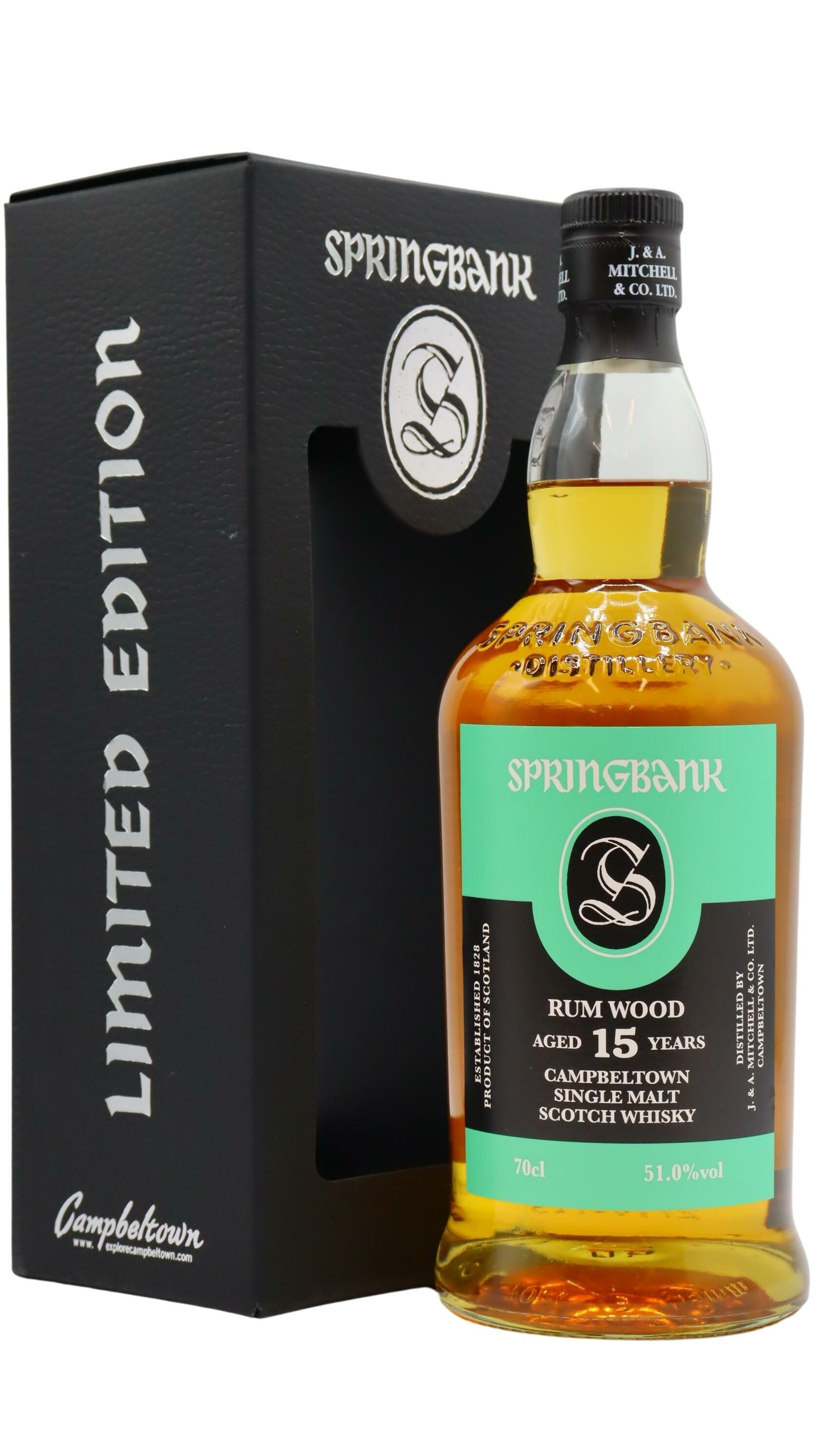 Springbank - 15 year old Rum Wood 2019 Edition Campbeltown Single