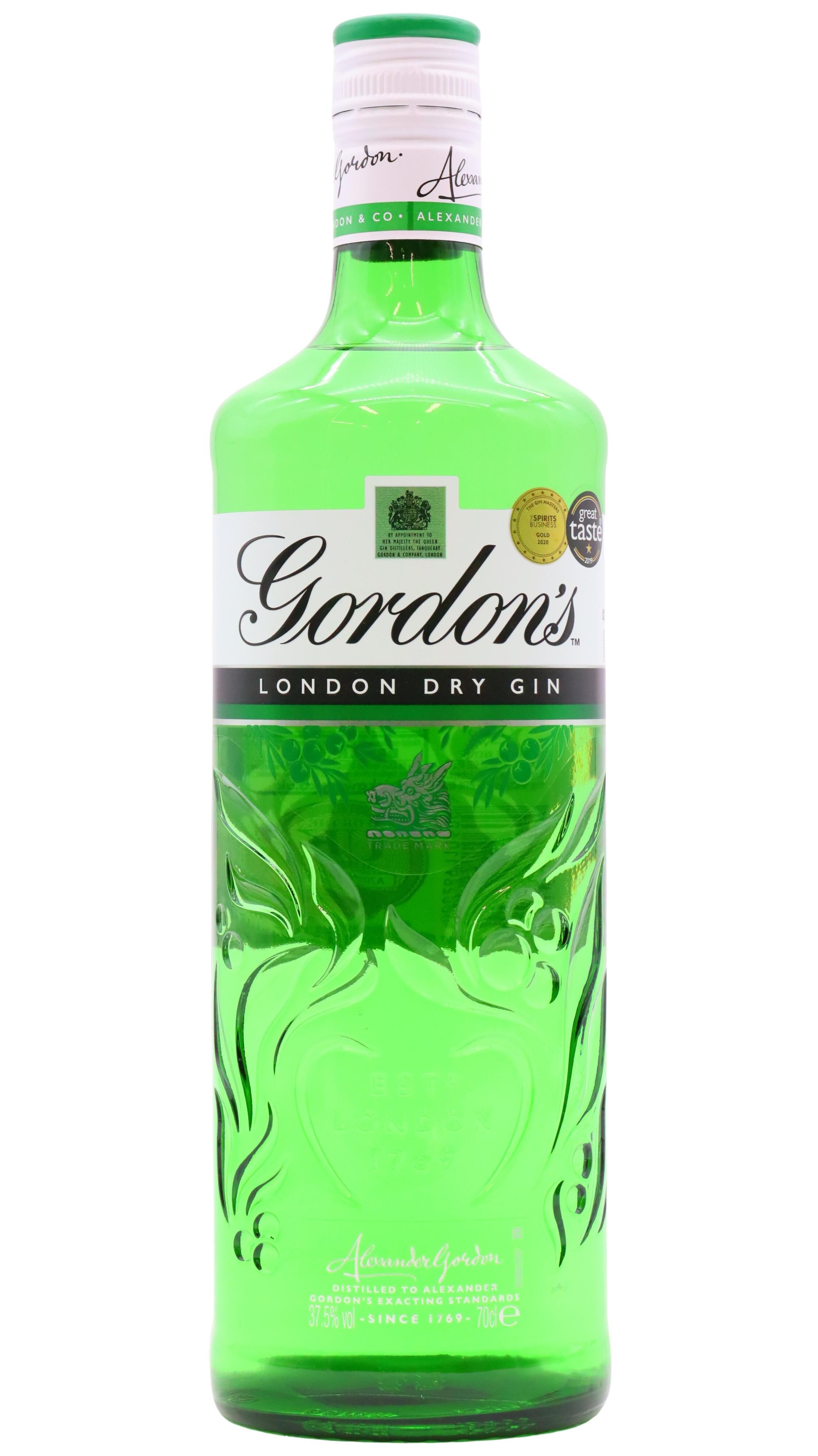 Gordons - London Dry Gin 70cl 37.5% ABV | Hard To Find Whisky | HTFW