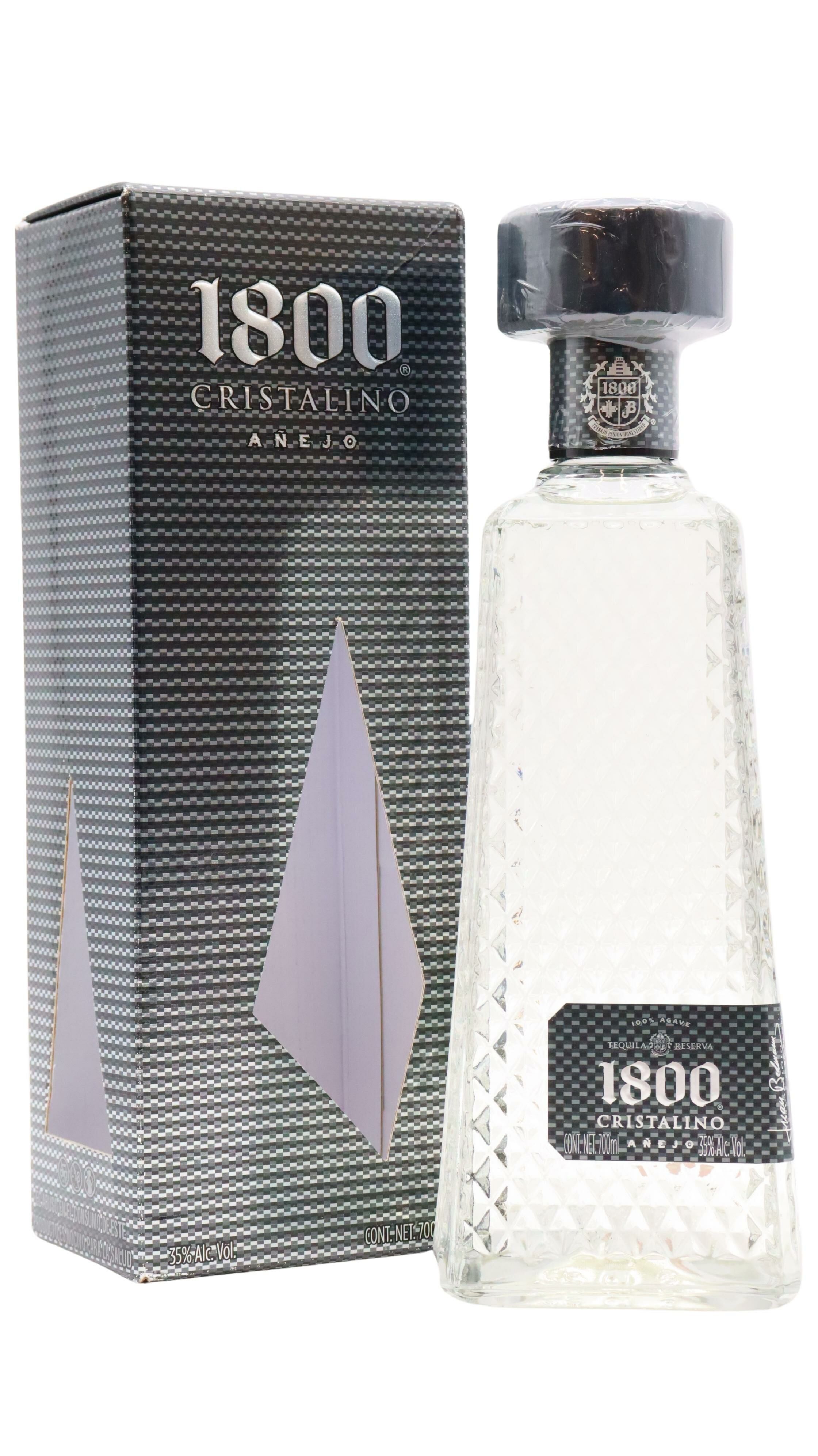1800 - Cristalino Anejo Tequila 70cl 35% ABV | Hard To Find Whisky