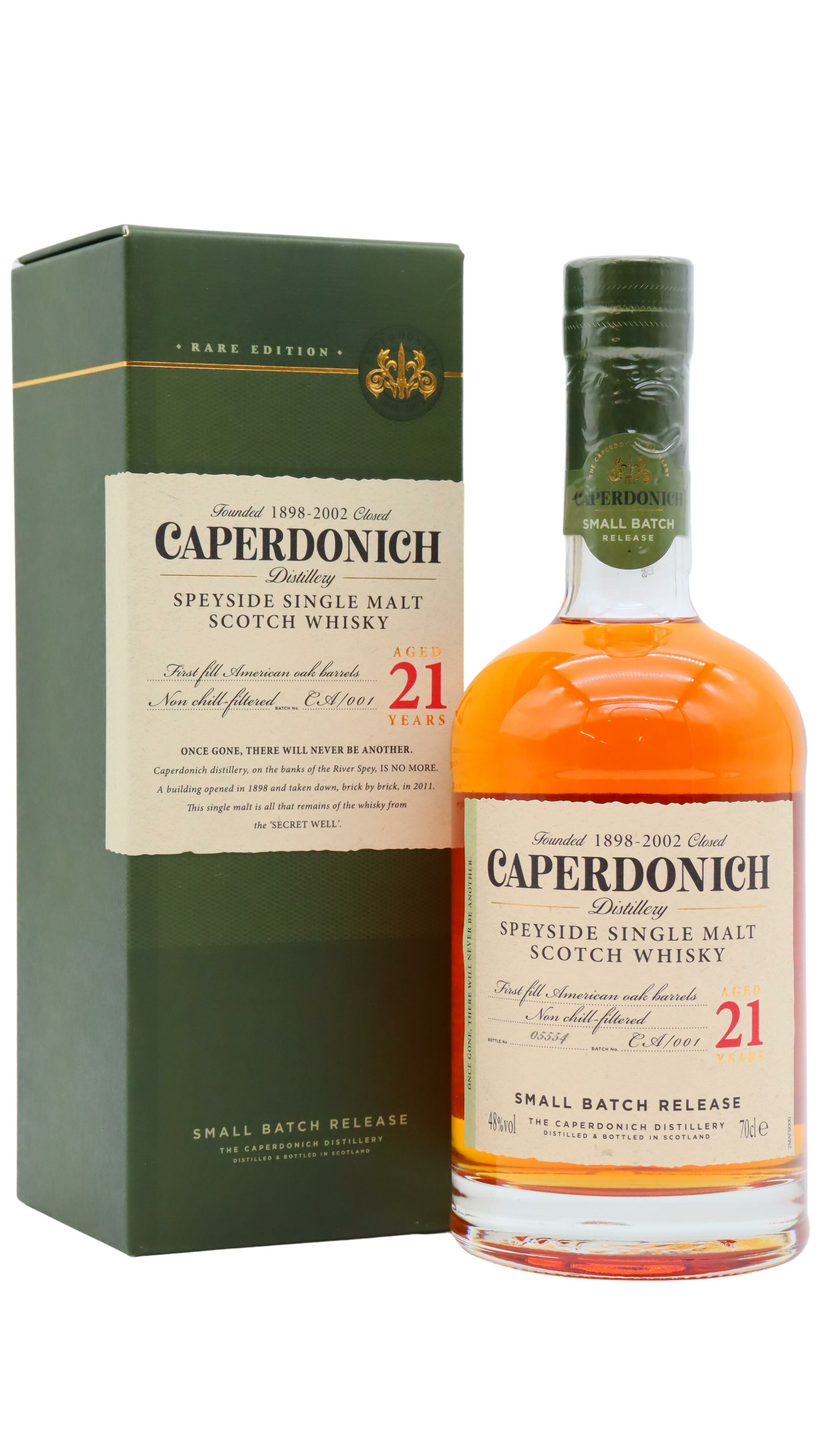 Caperdonich (silent) - Secret Speyside - Single Malt 21 year old