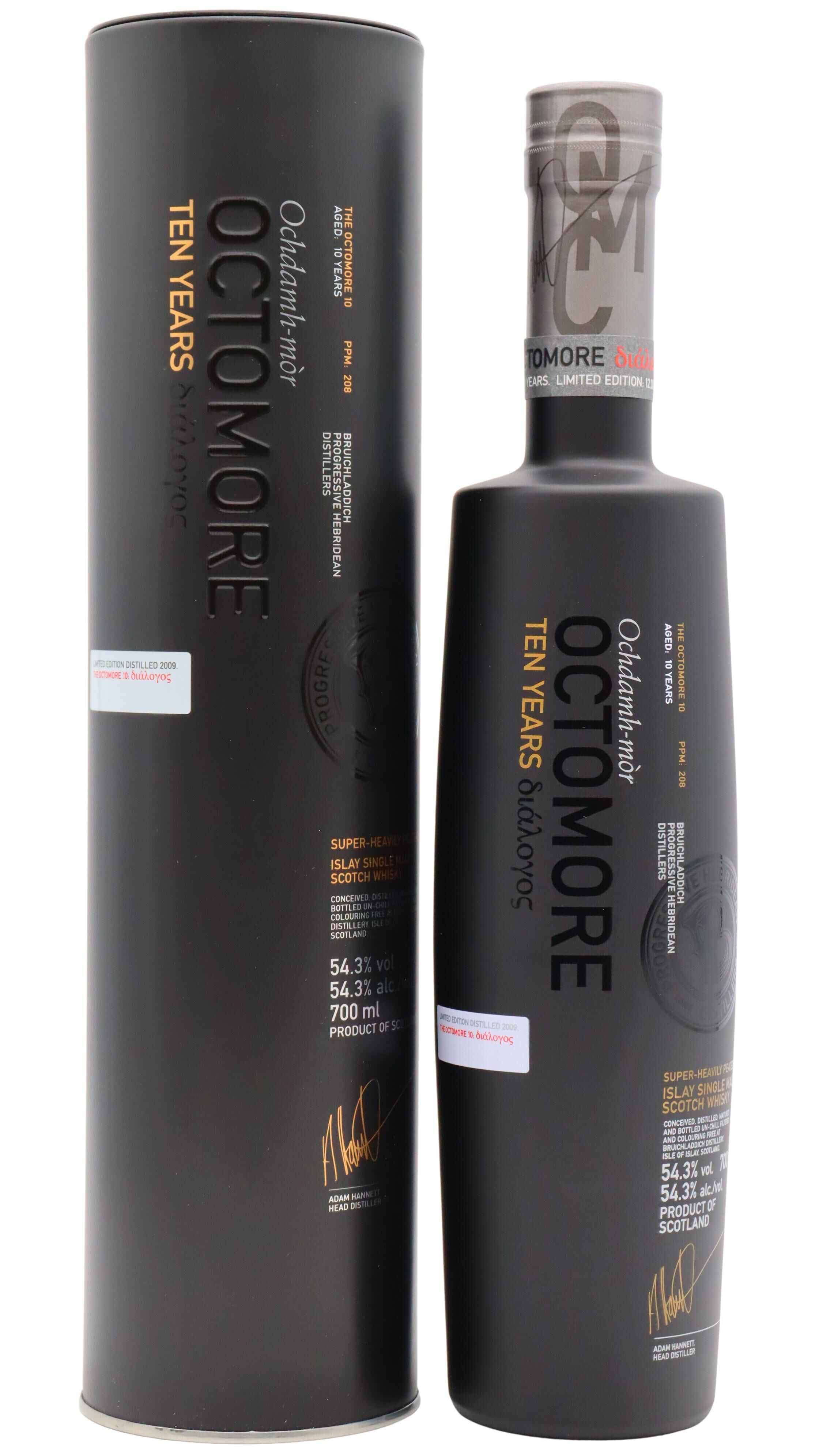 Octomore - 10 year old 4th Release Islay Single Malt 2009 Whisky